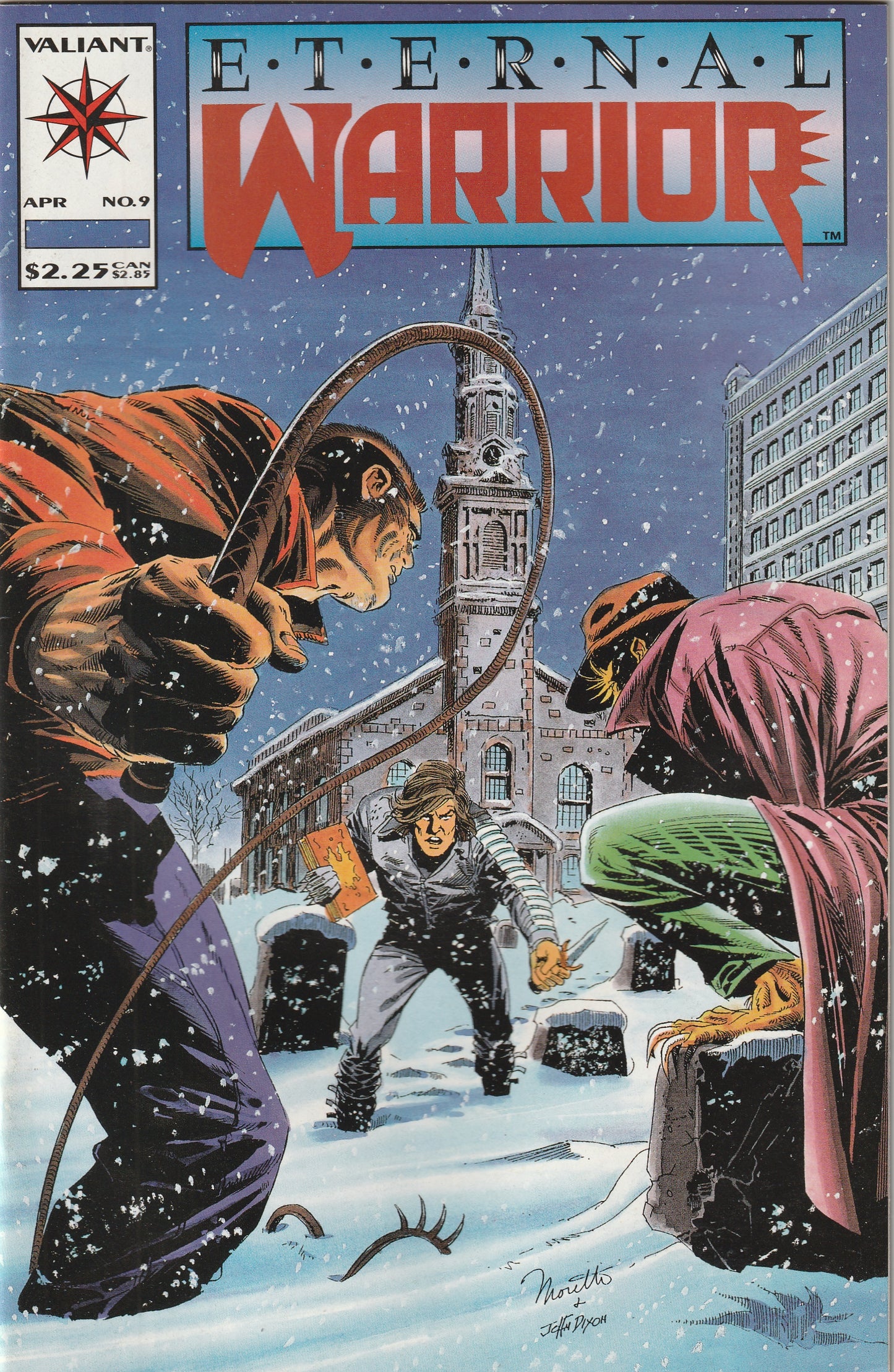 Eternal Warrior #9 (1993) - 1st appearance of the Book of the Geomancers