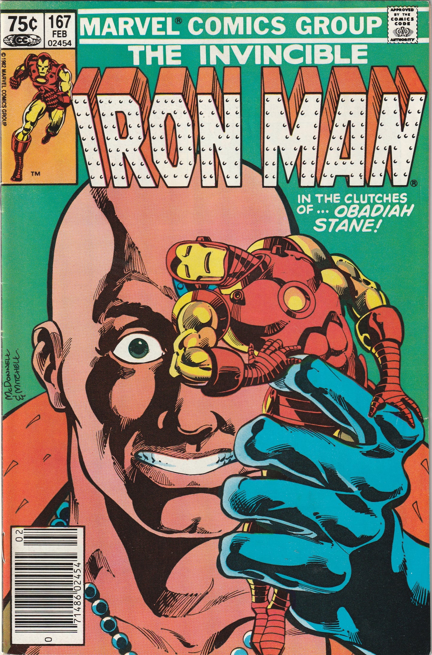 Iron Man #167 (1983) - Canadian Price Variant
