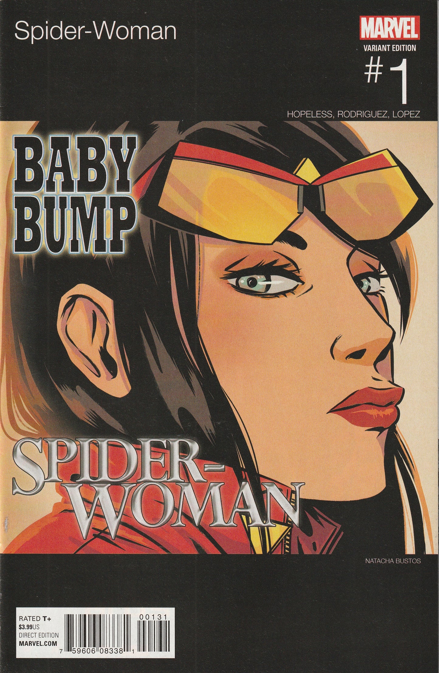 Spider-Woman #1 (2016) - Natacha Bustos Hip-Hop Variant Cover