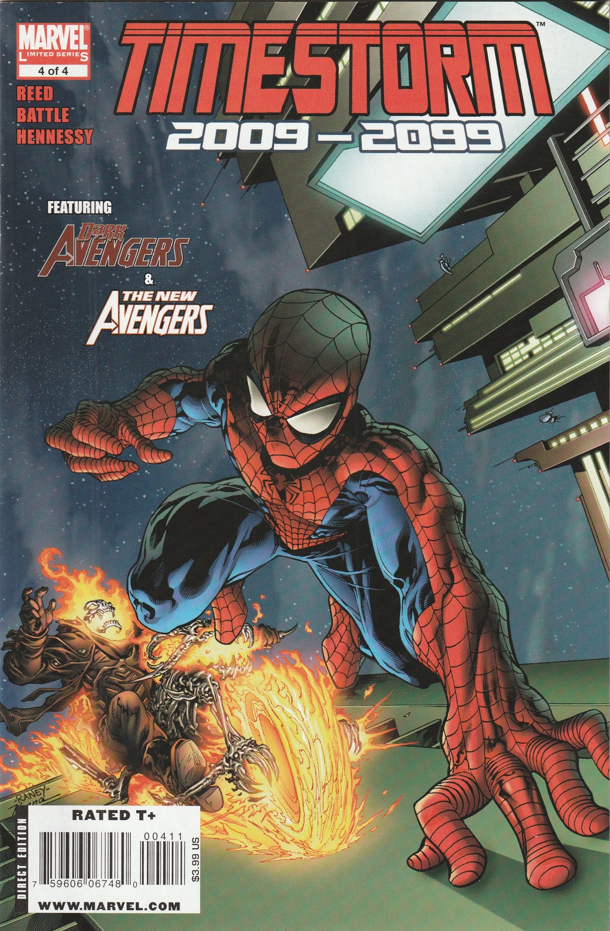 Timestorm 2009-2099 (2009) - 4 issue mini series