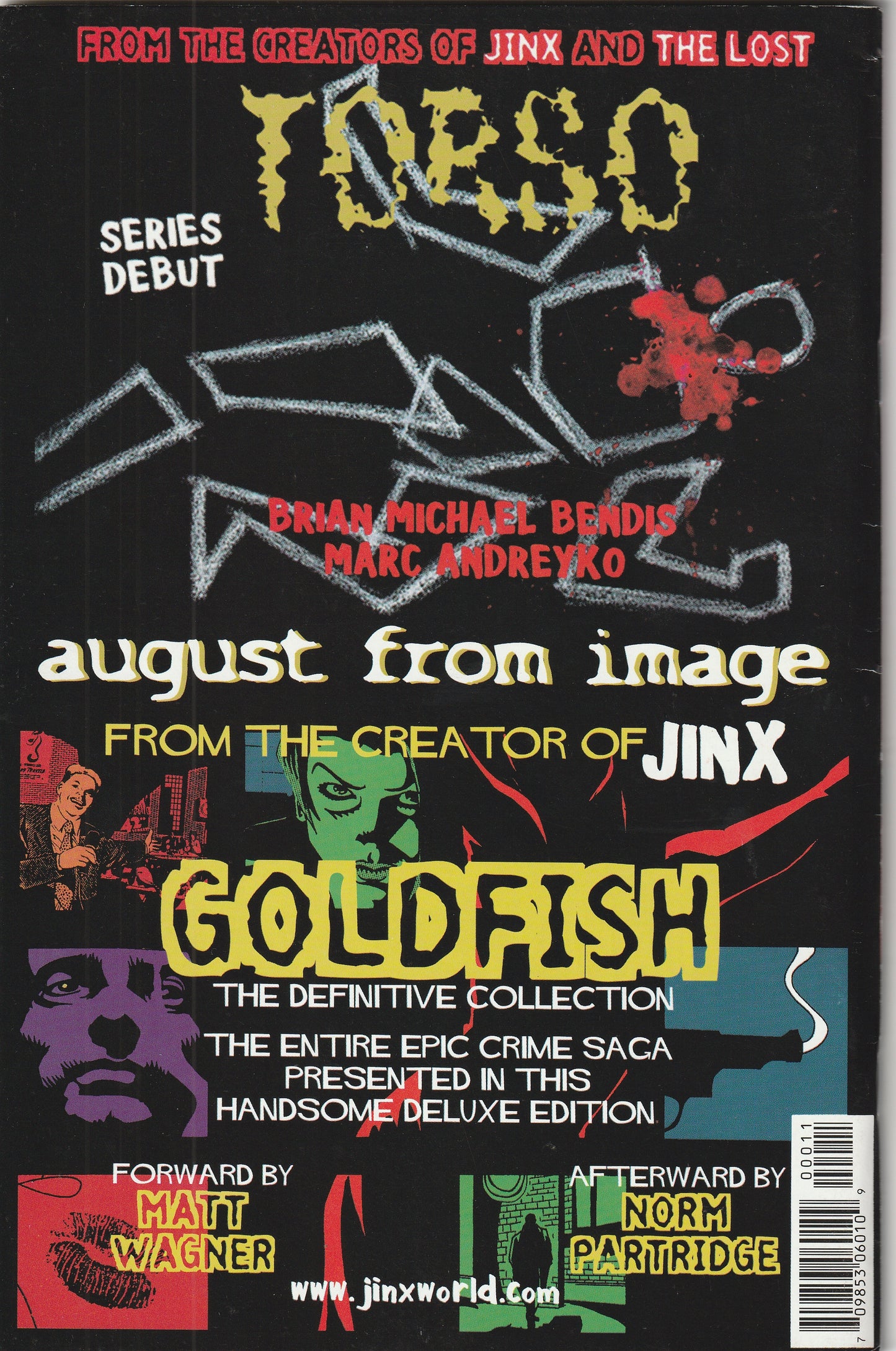 JINX True Crime Confessions (1998) - Brian Michael Bendis