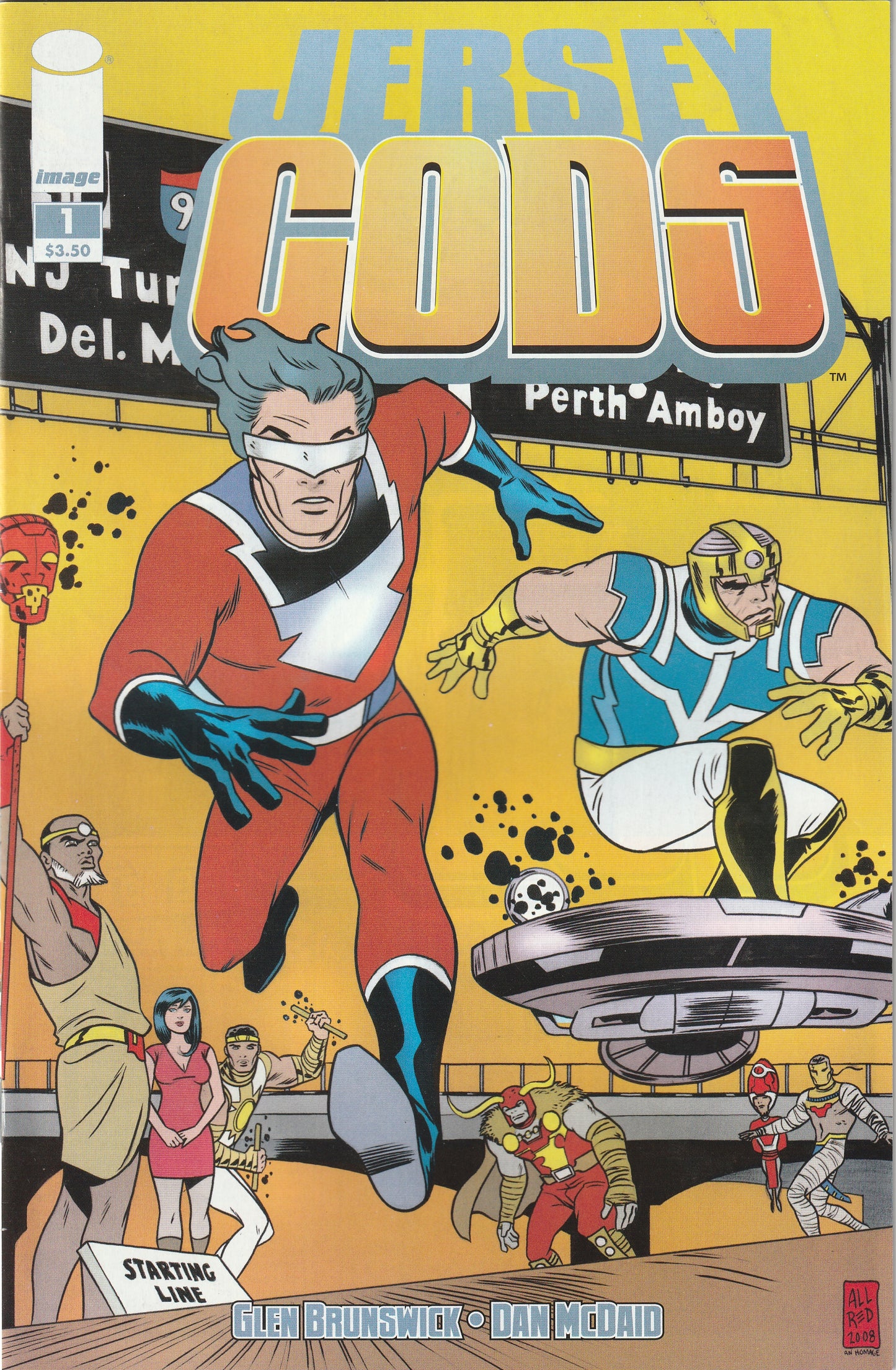 Jersey Gods #1 (2009)