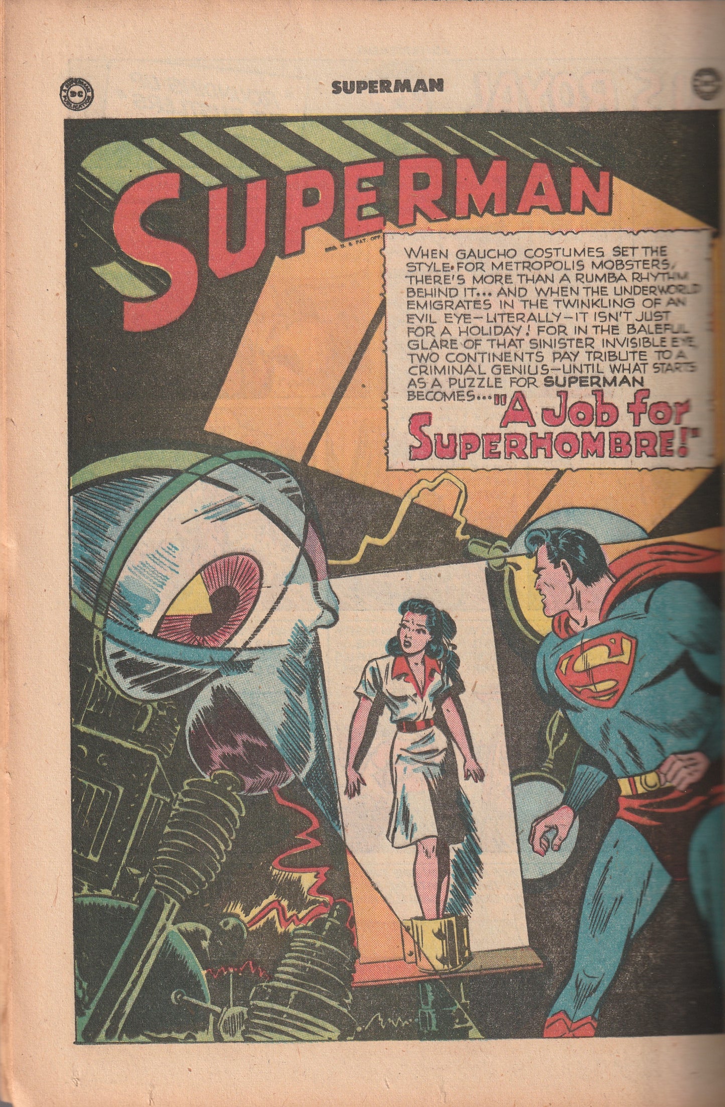 Superman #53 (1948) - 3rd telling of Superman's origin, 10th Anniversary issue