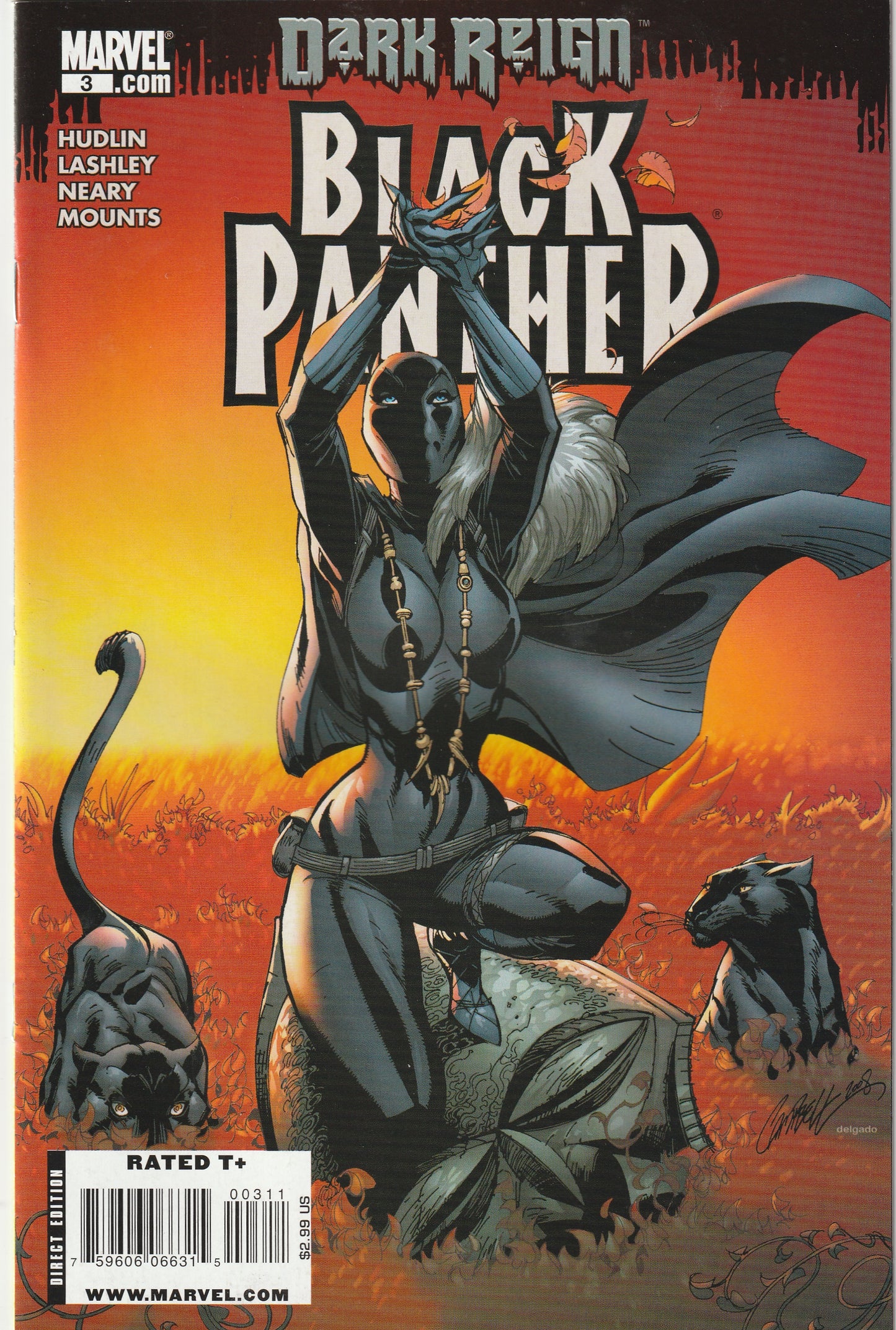 Black Panther #3 (2009) - Dark Reign; 1st Appearance of Zawavari