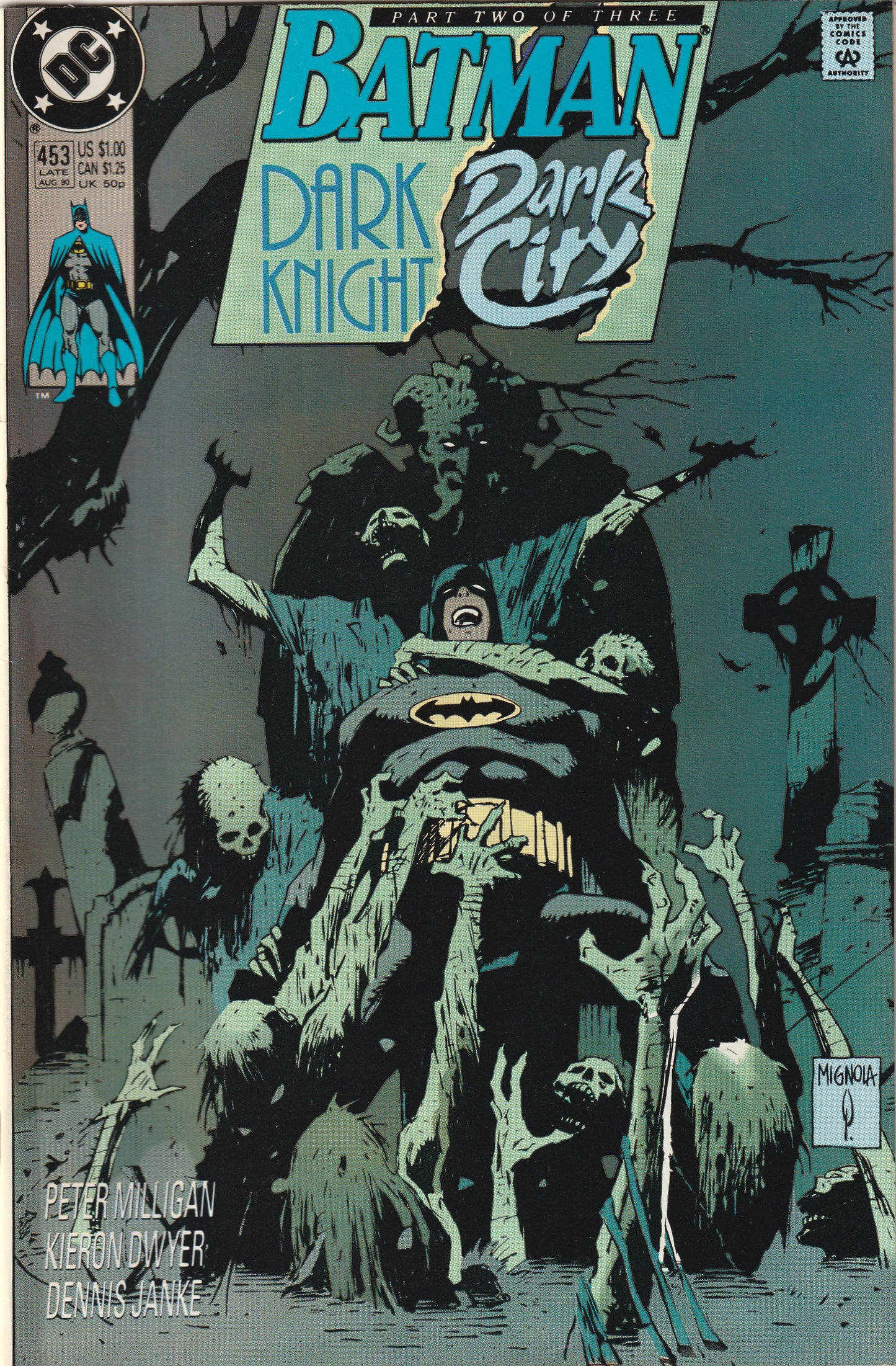 Batman #453 (1990) - Dark Knight Dark City 2