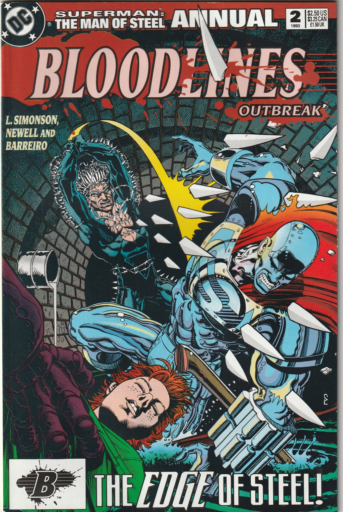 Superman: The Man of Steel Annual #2 (1993) - Outbreak