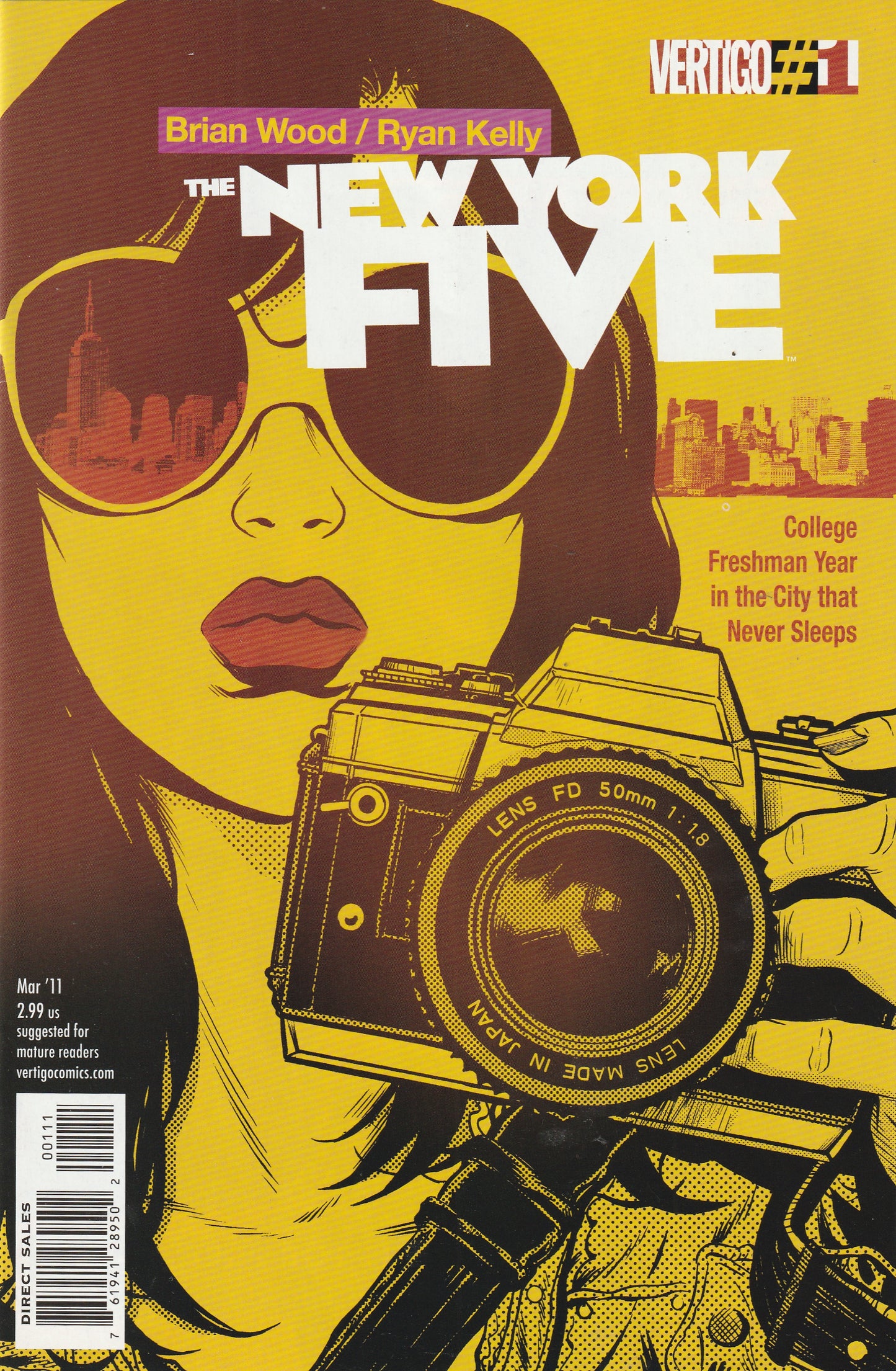 The New York Five (2011) - 4 issue mini-series, Brian Wood