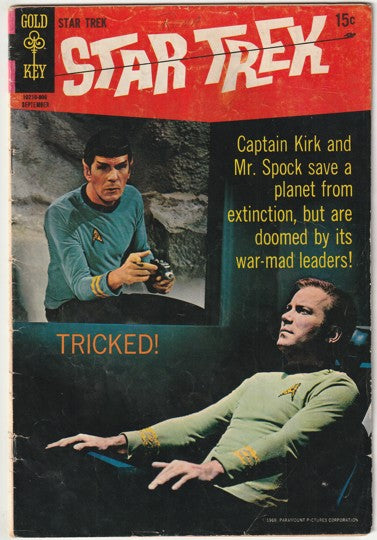 Star Trek #5 (1969) - Photo cover