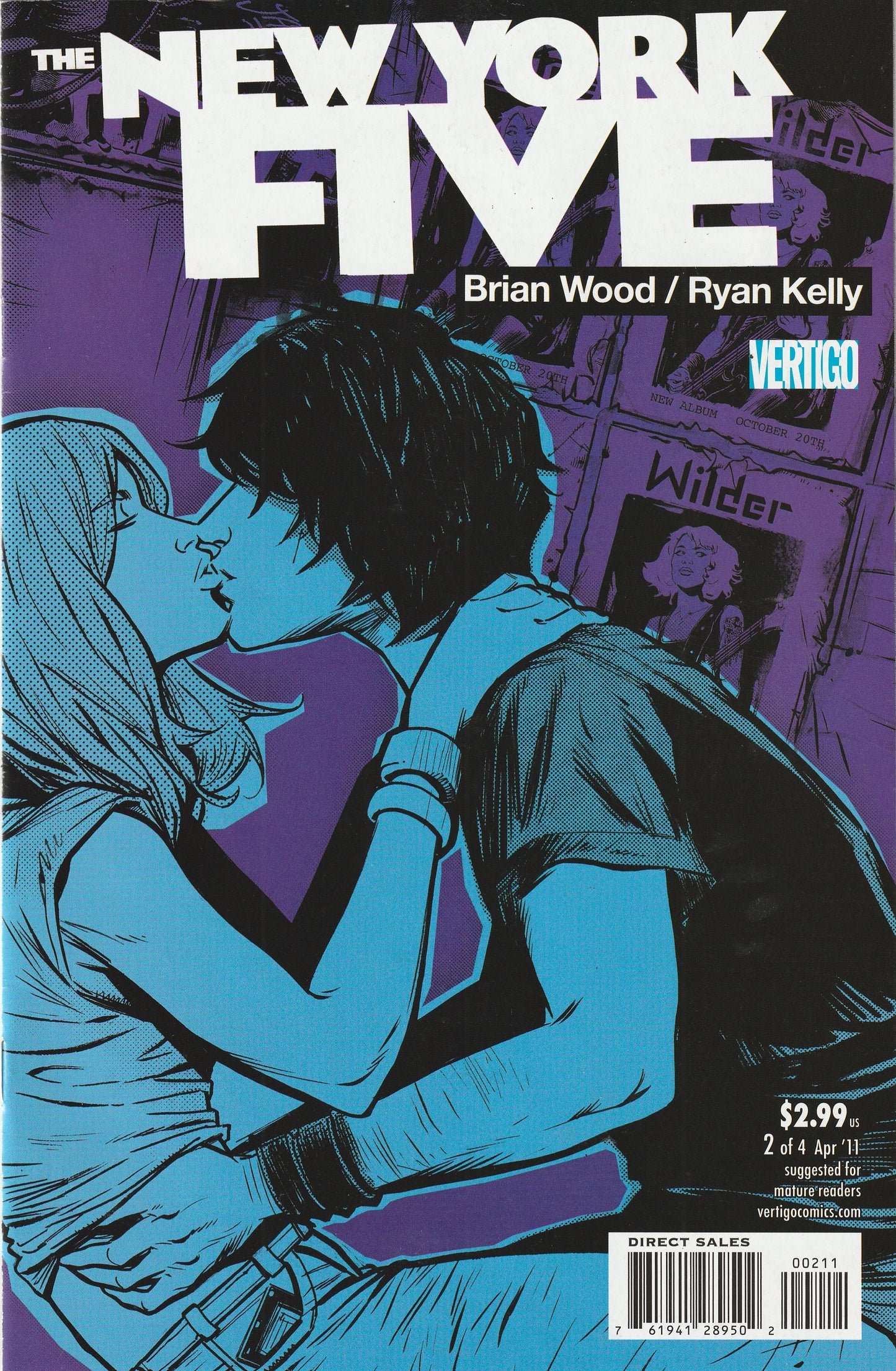 The New York Five (2011) - 4 issue mini-series, Brian Wood
