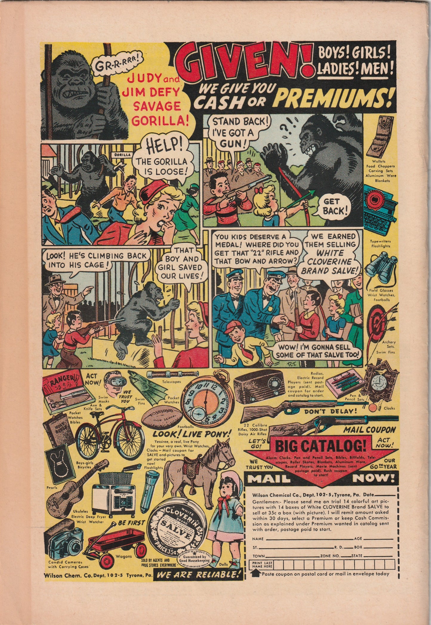 Strong Man #1 (A-1 #130, 1955) - Powell cover/art