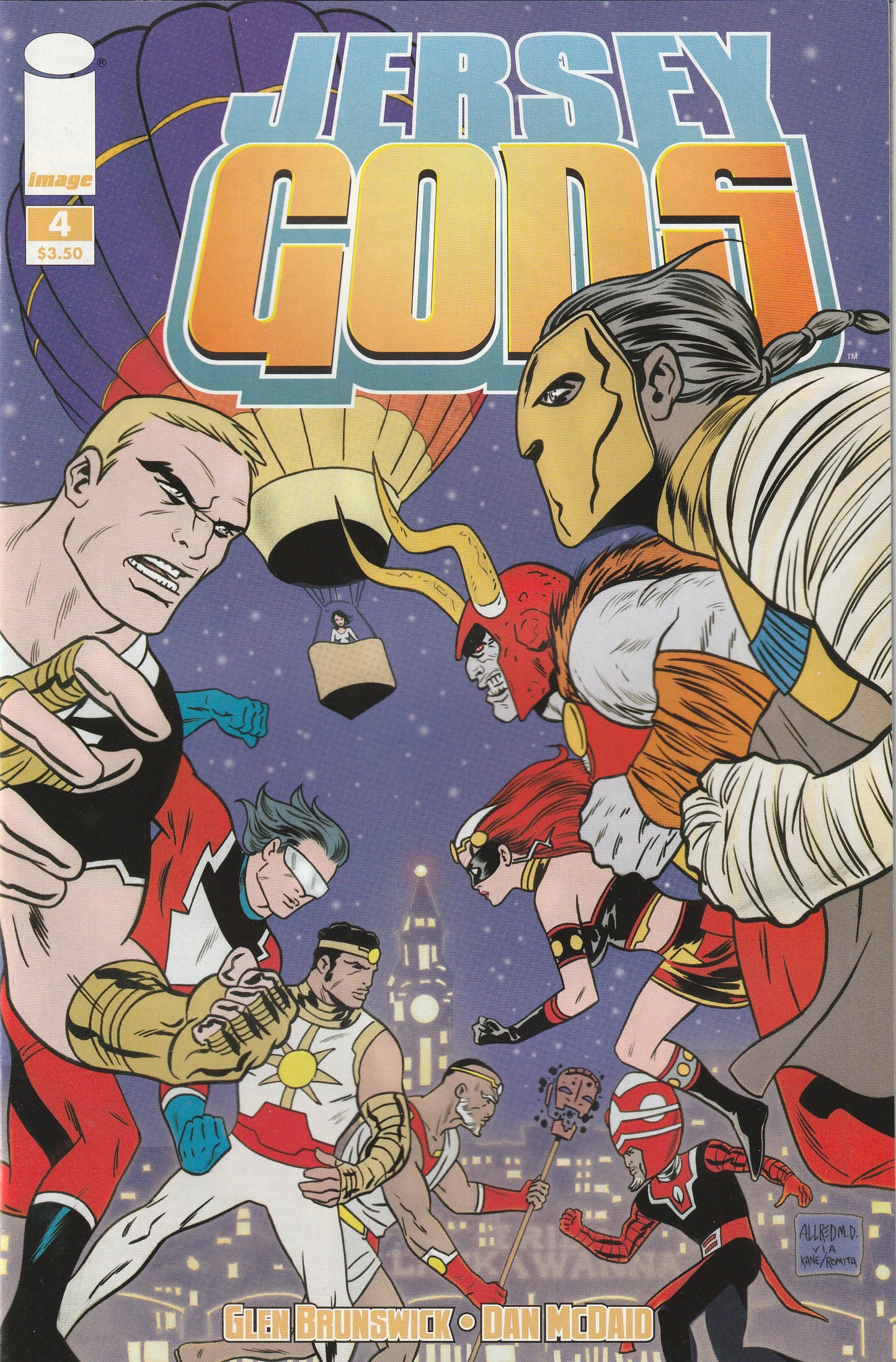 Jersey Gods #4 (2009)