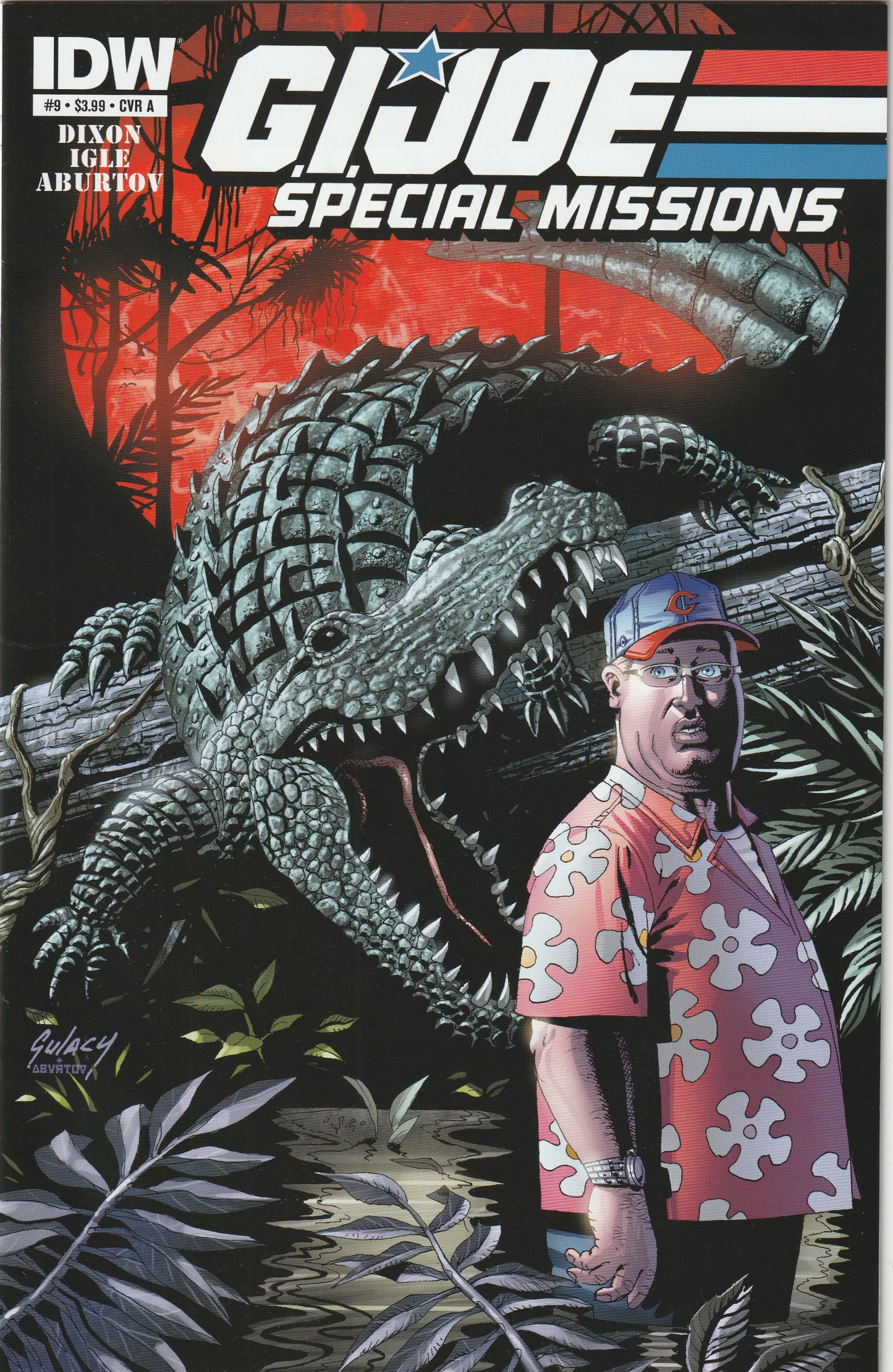 G.I. Joe Special Missions #9 (2013) - Cover A by Paul Gulacy