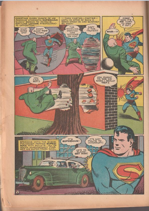 Action Comics #47 (1942) - 1st Lex Luthor cover