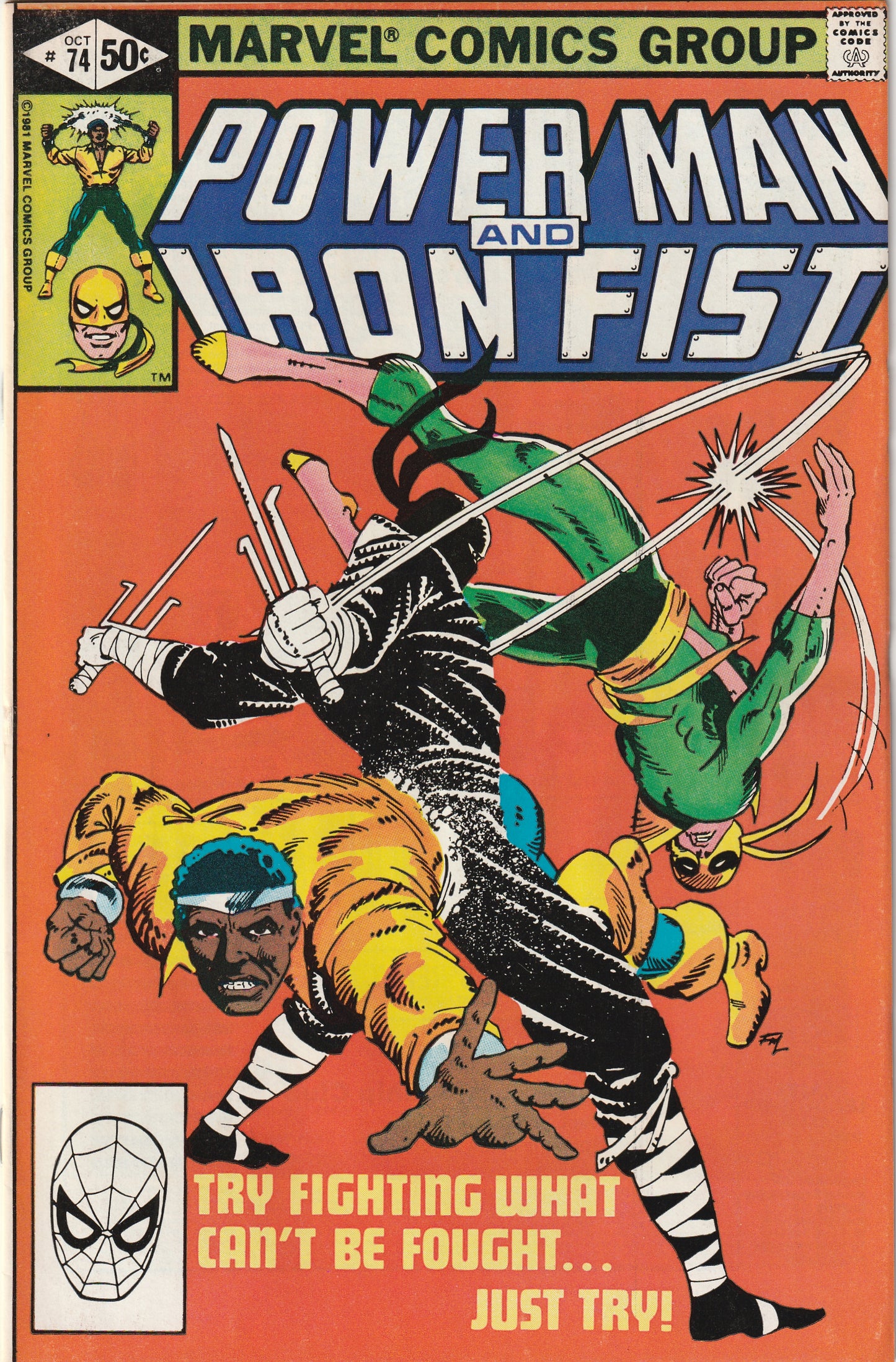Power Man and Iron Fist #74 (1981) - Sons of The Tiger Appearance