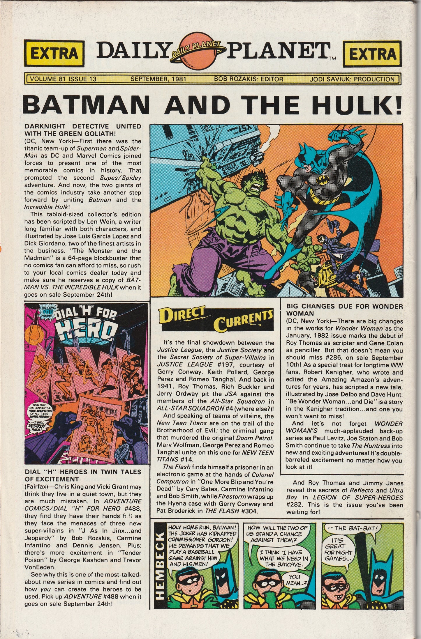 World's Finest #274 (1981)