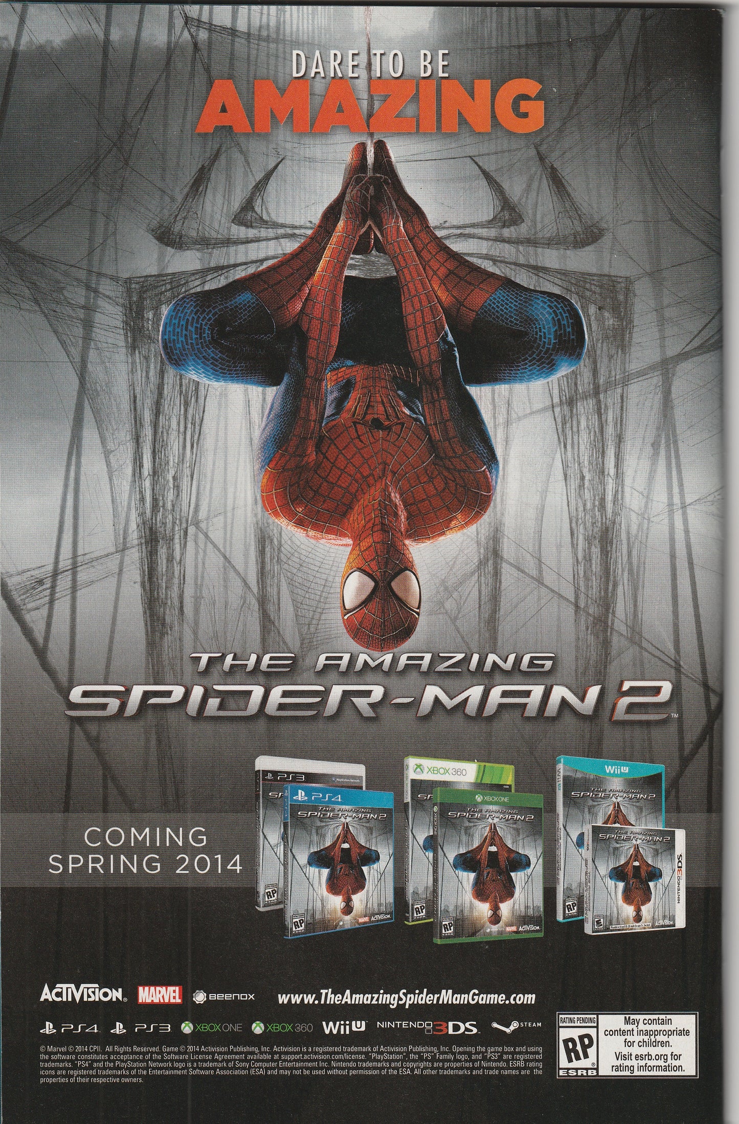 Amazing Spider-Man (Volume 3) #1 (2014) - Gary Choo Variant
