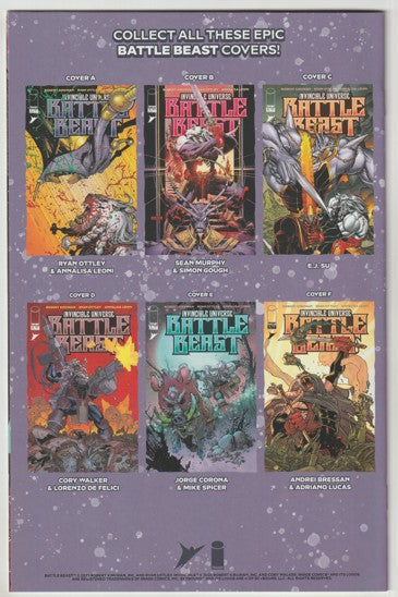 Invincible Universe: Battle Beast #6 (2025) - Cover A Ryan Ottley & Annalisa Leoni