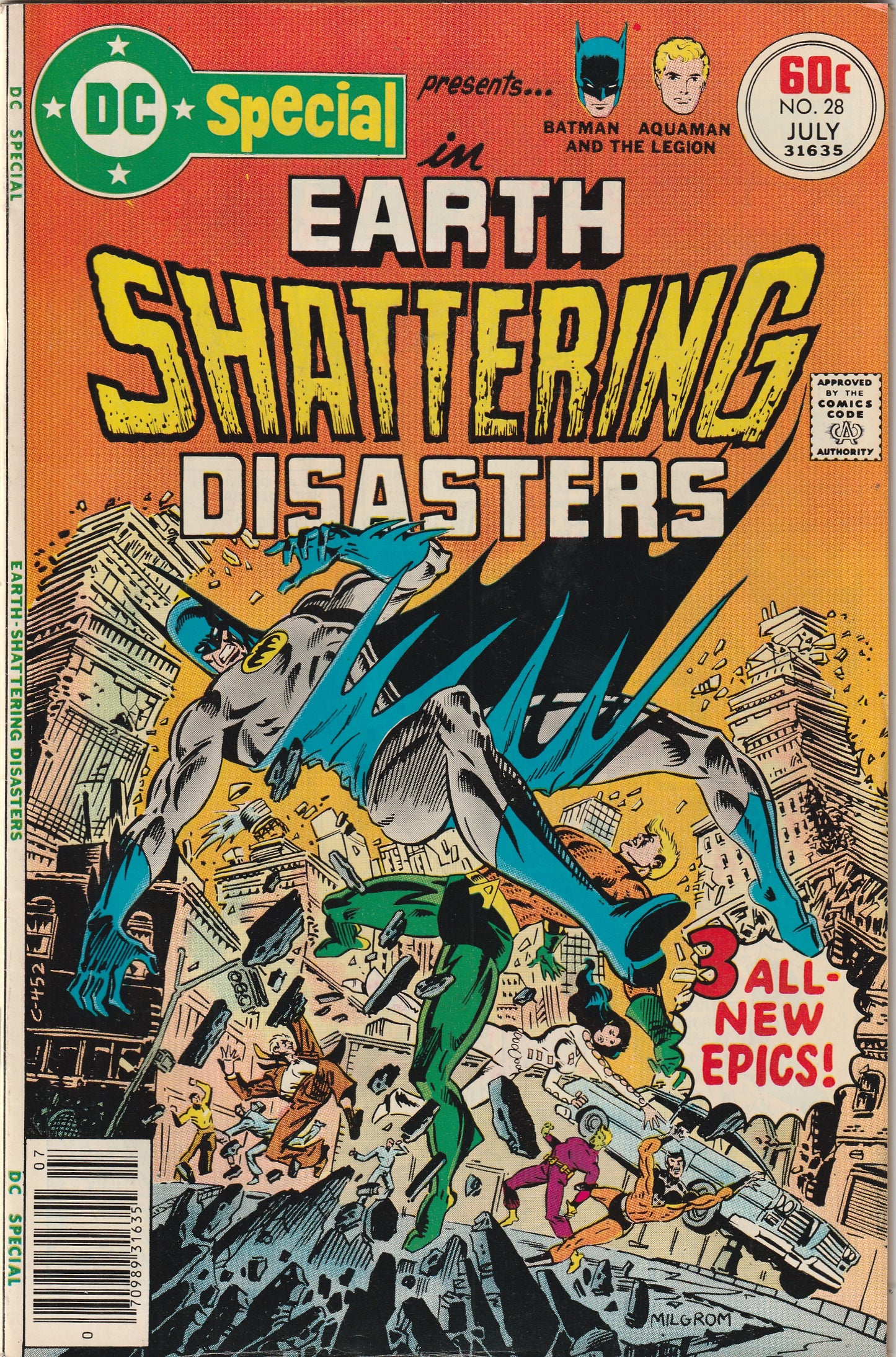 DC Special #28 (1977) Presents Earth Shattering Disasters