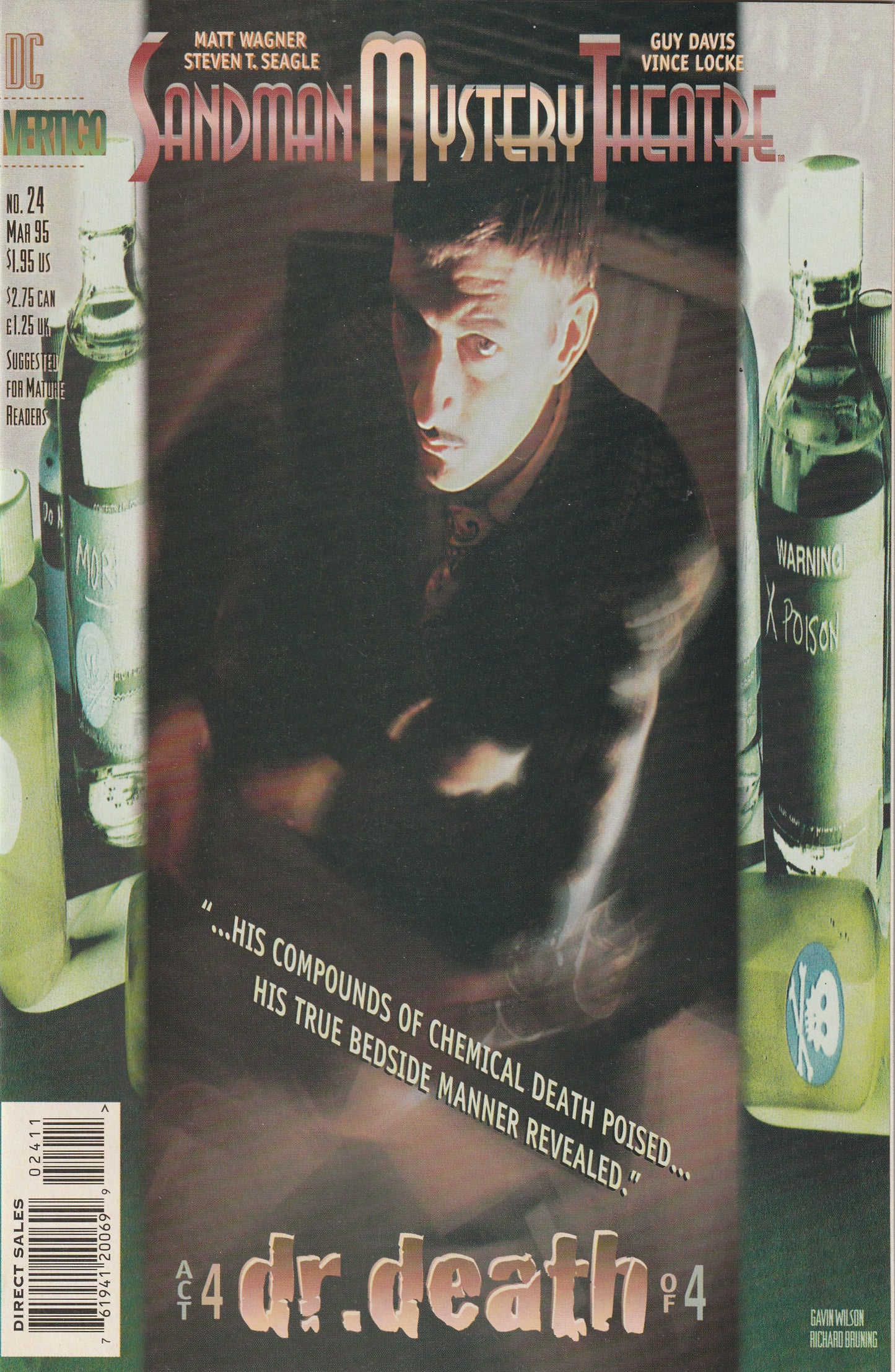 Sandman Mystery Theatre #24 (1995) - Matt Wagner
