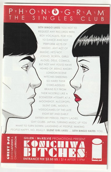 Phonogram: The Singles Club (2008-2010) - 7 issue mini series