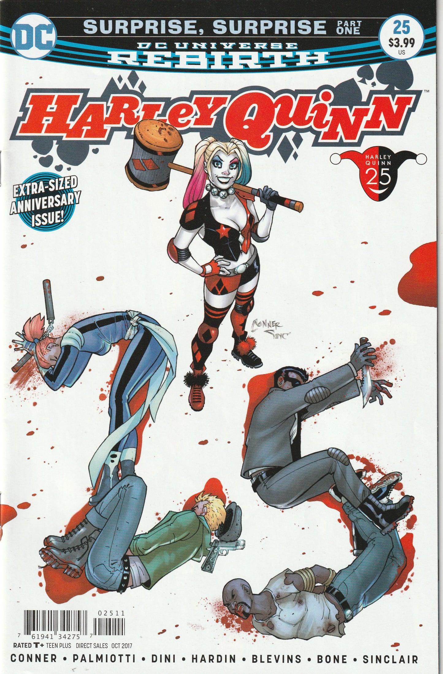 Harley Quinn #25 (Rebirth, 2017) - Amanda Conner cover