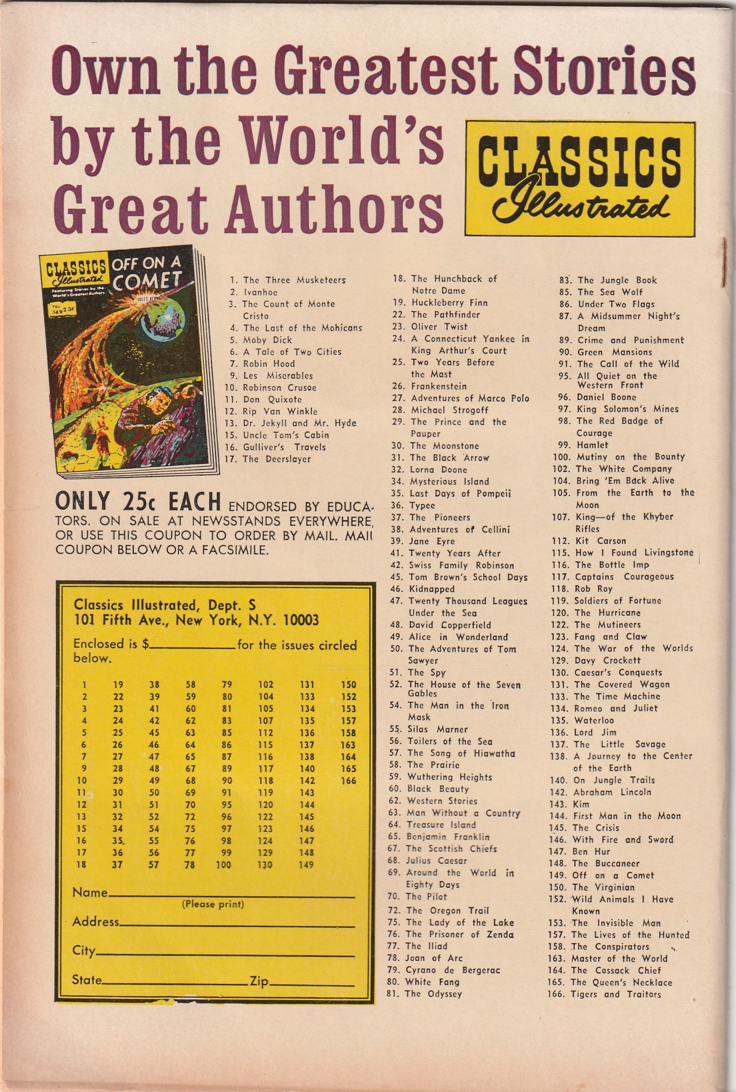 Classics Illustrated #23 - Oliver Twist (1968)