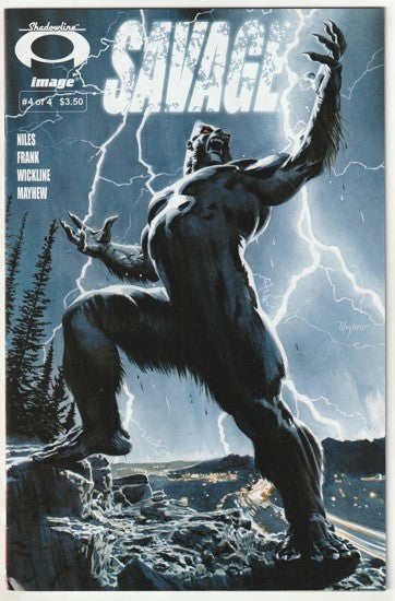 Savage (2008-2009) - 4 issue mini series - Steve Niles