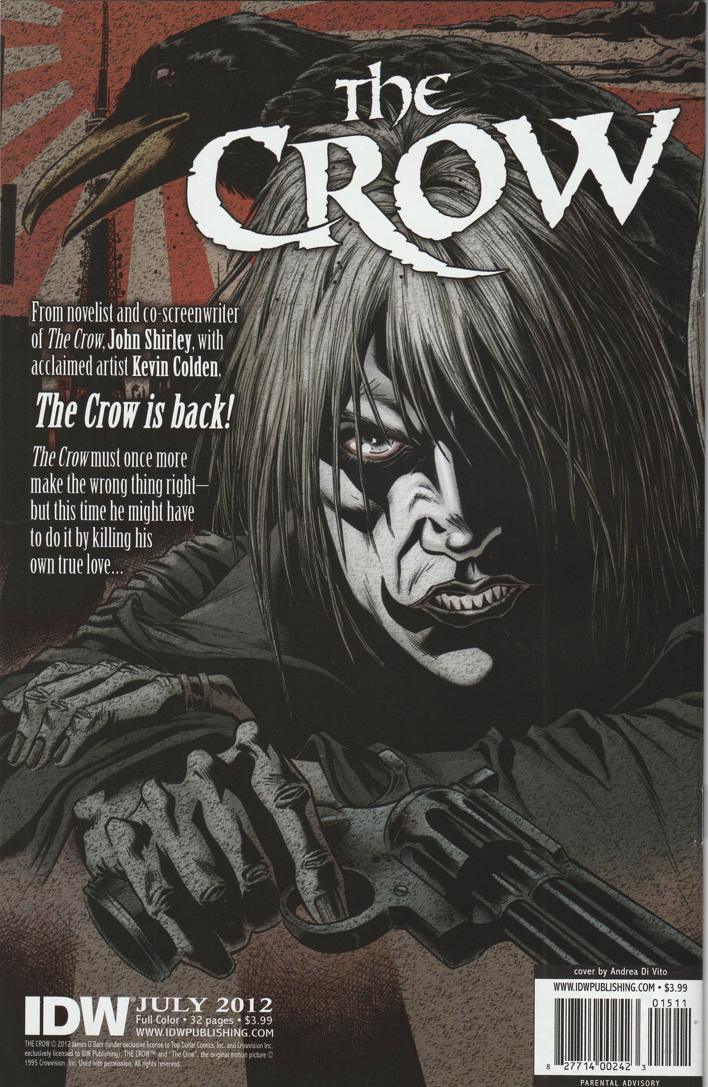 G.I. Joe: Snake Eyes and Storm Shadow #15 (2012) - Cover A by Andrea Di Vito