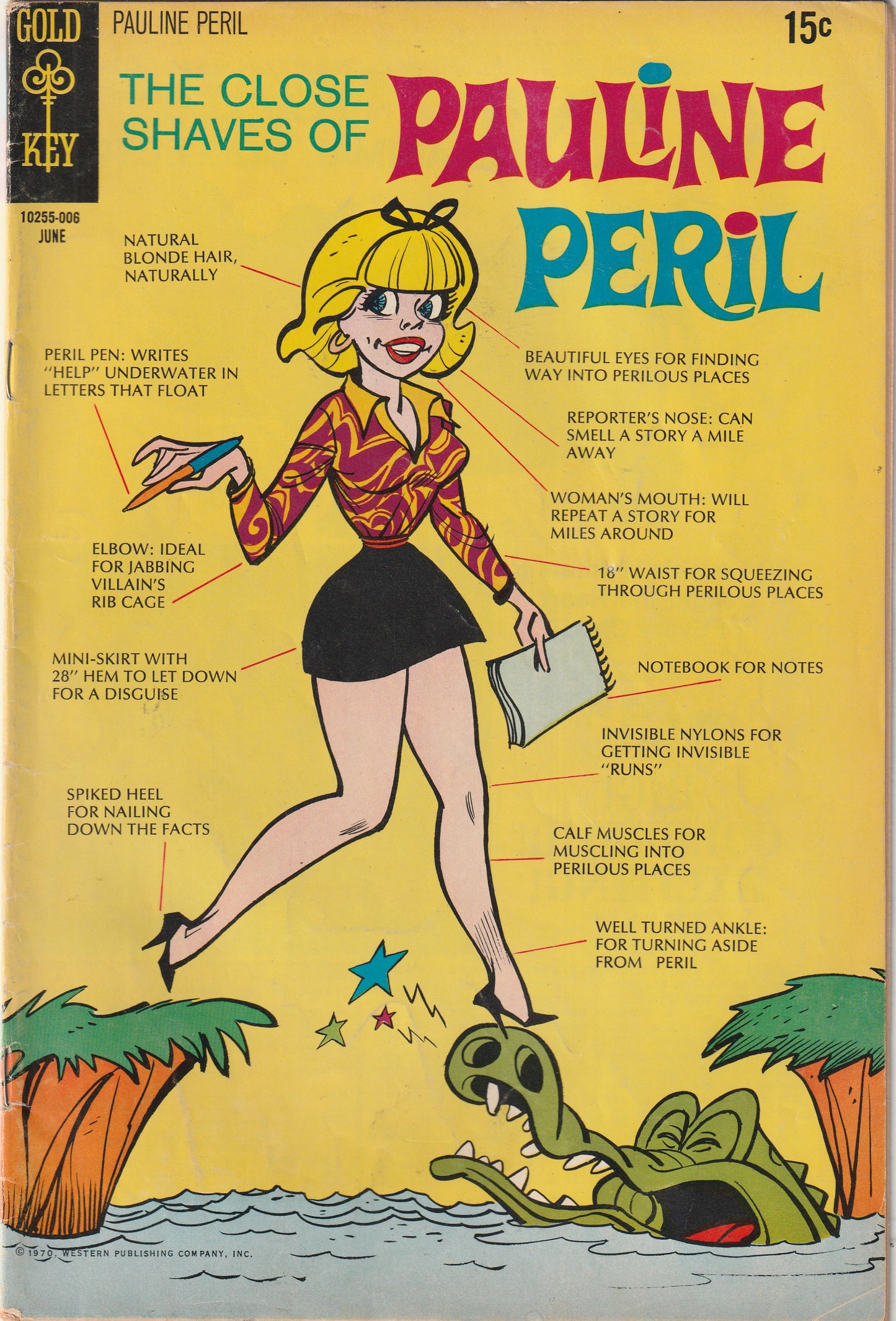 The Close Shaves of Pauline Peril #1 (1970)