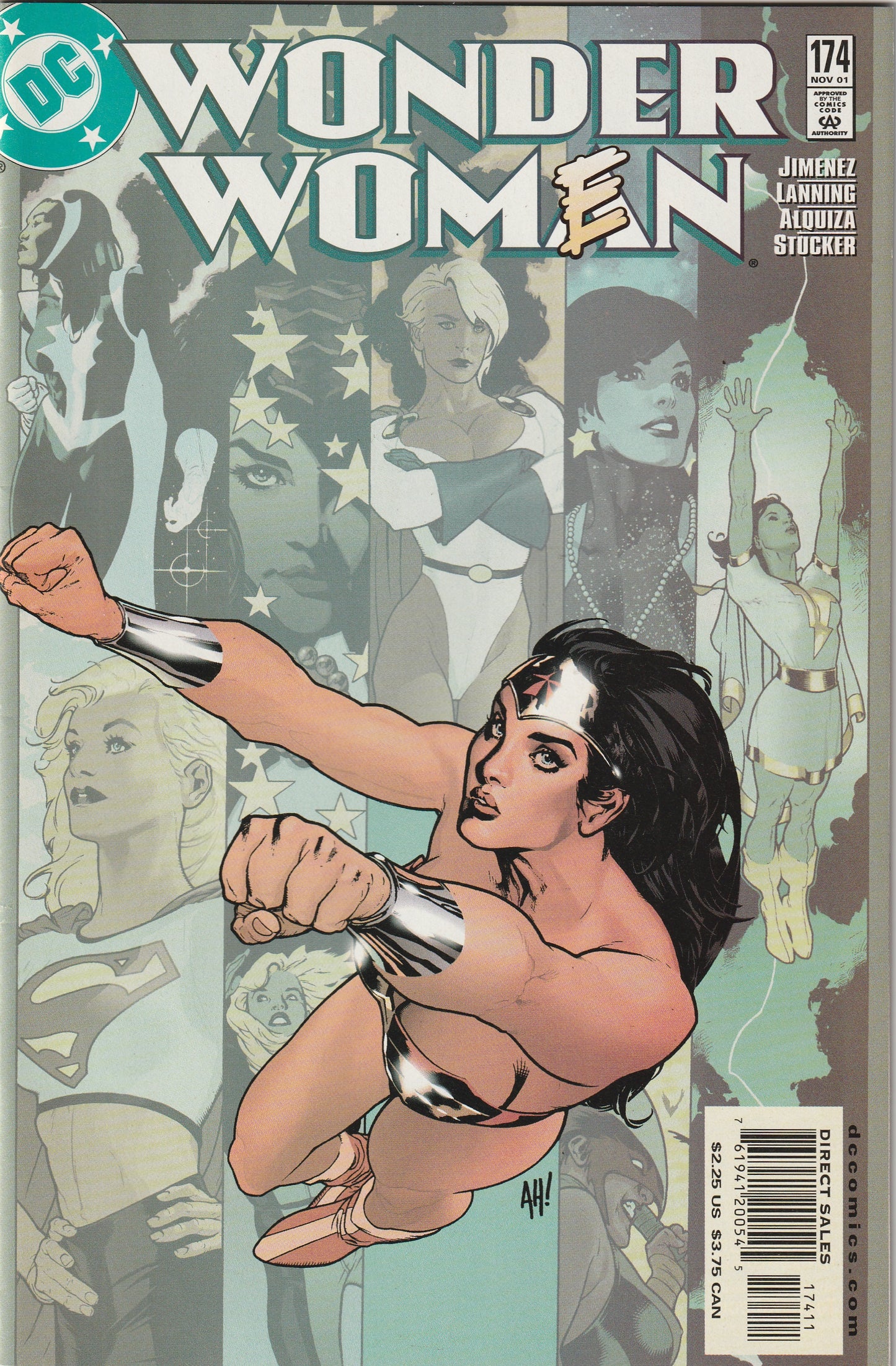 Wonder Woman #174 (2001) - Adam Hughes cover