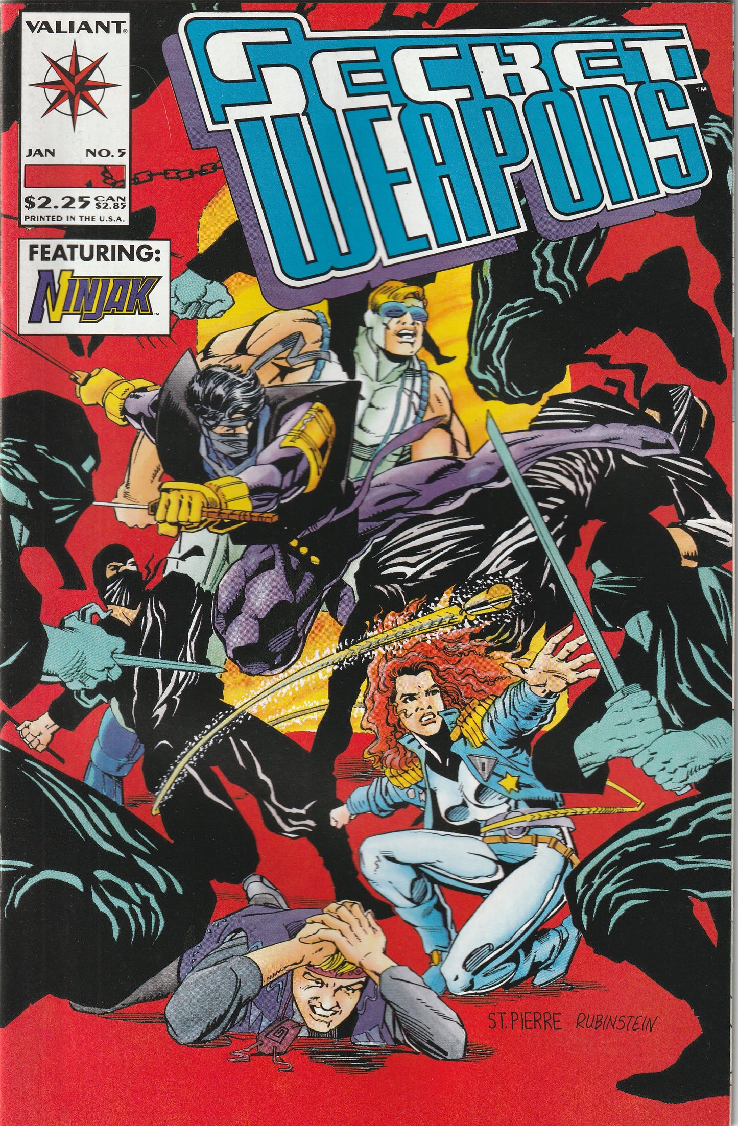 Secret Weapons #5 (1994) - 1st Scratch