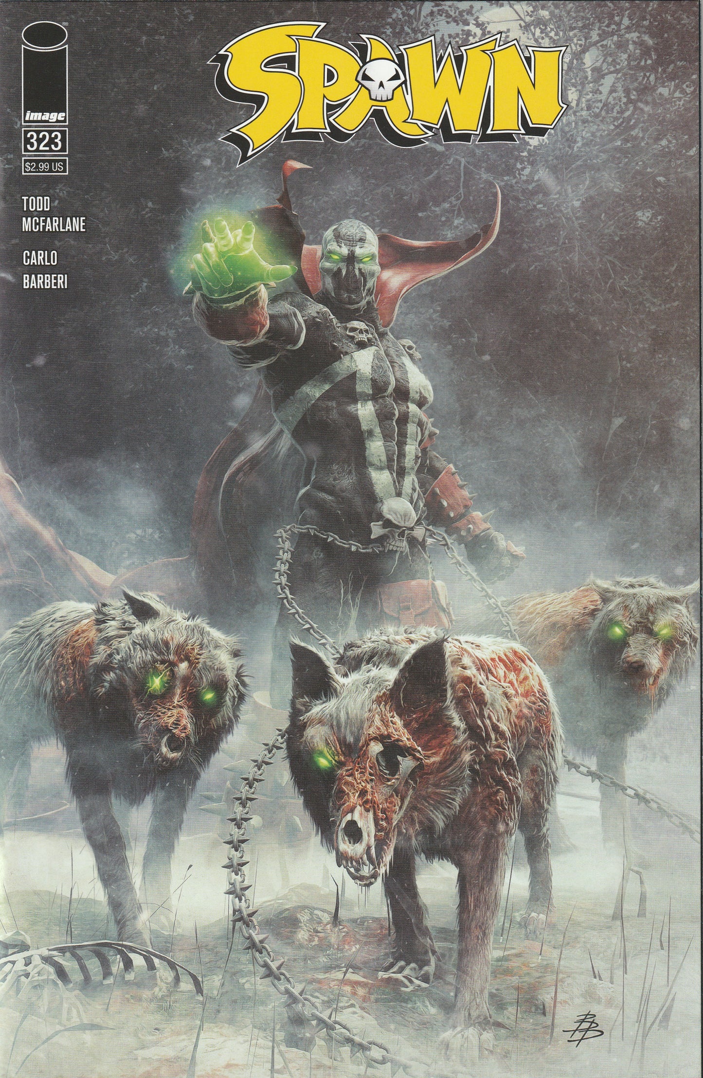 Spawn #323 (2021) - Cover A Bjorn Barends