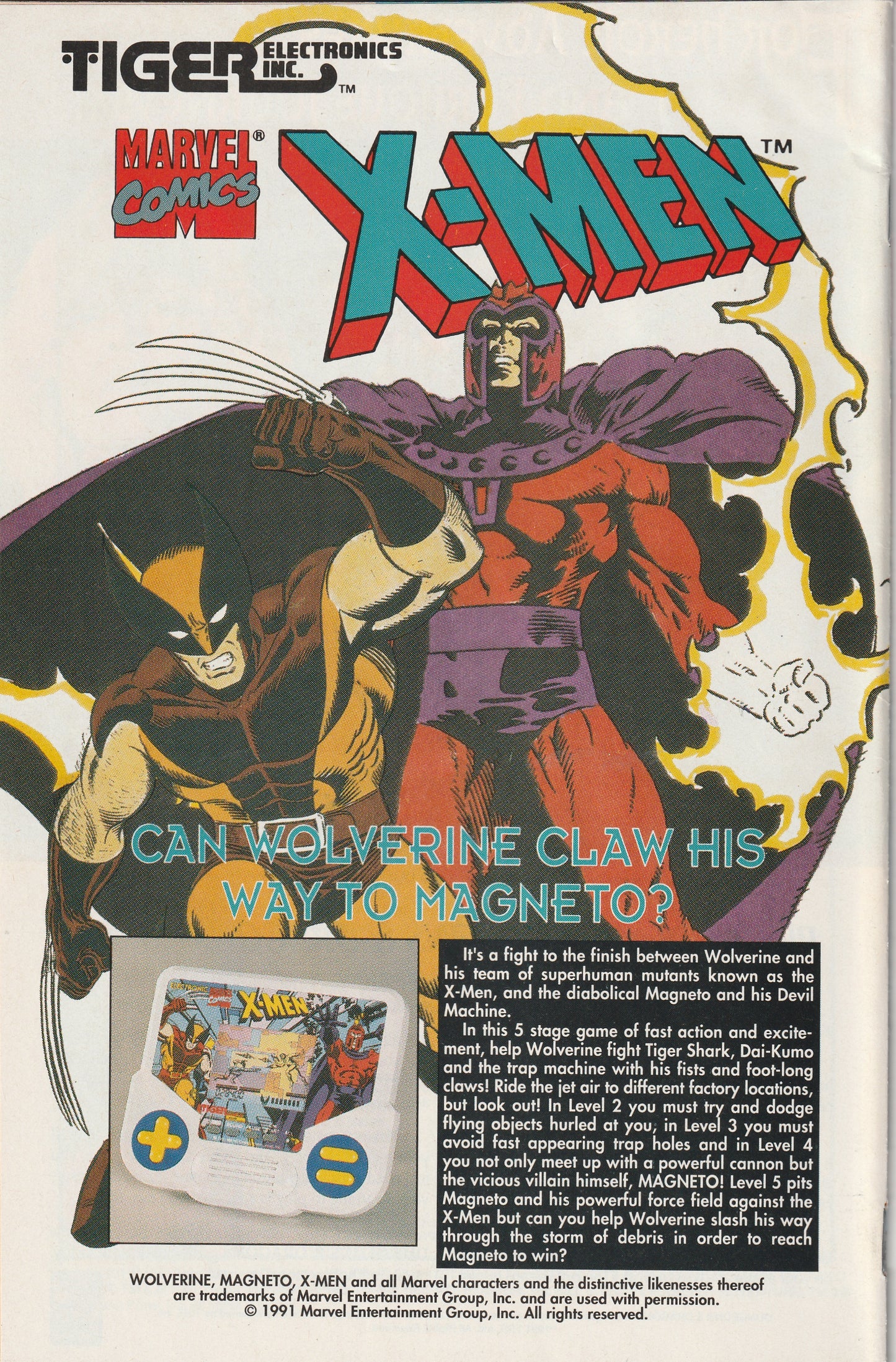 X-Men #4 (1992) - 1st Appearance of Omega Red (Arkady Rossovich)