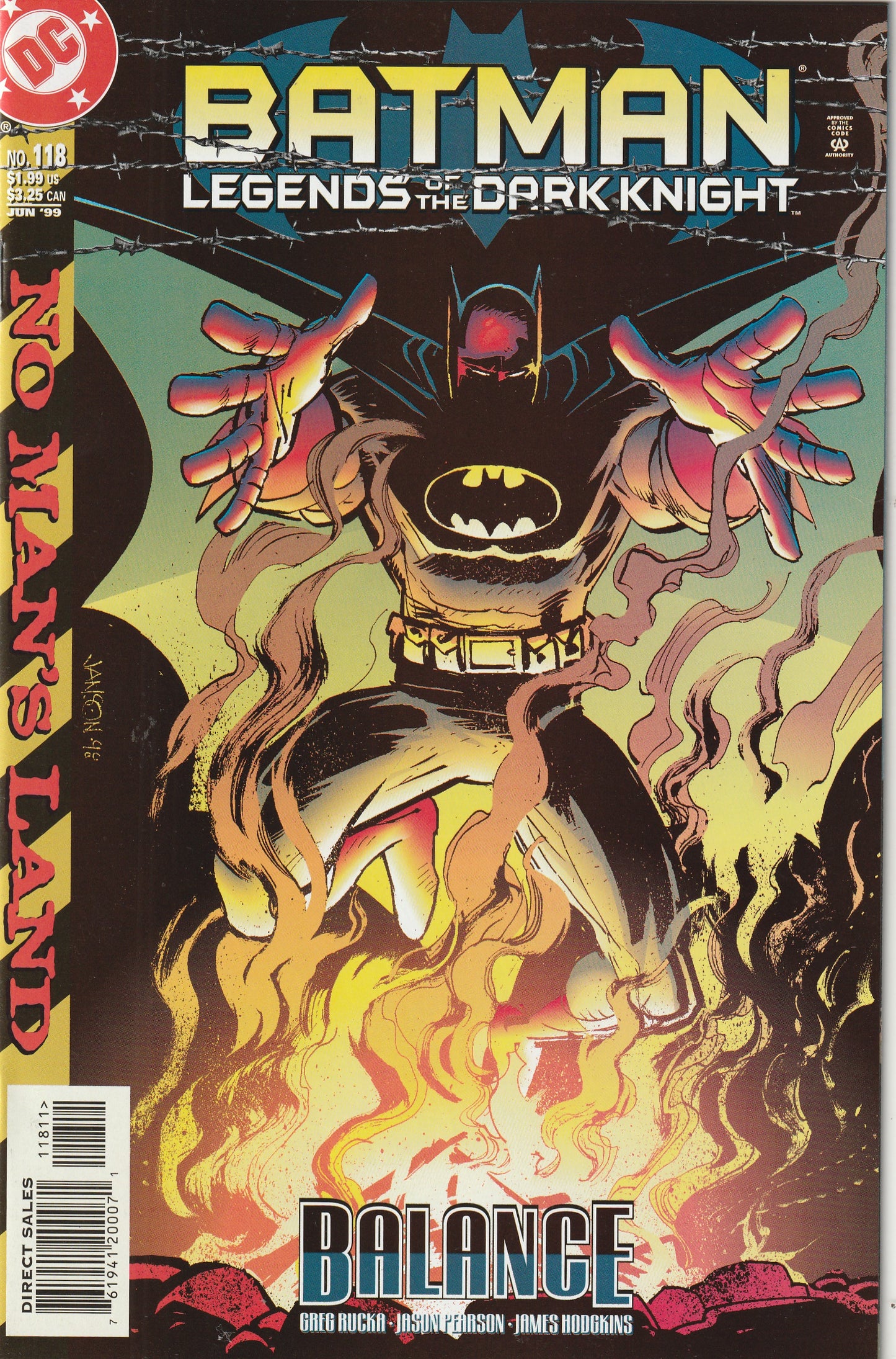 Batman Legends of the Dark Knight #118 (1999) - No Man's Land