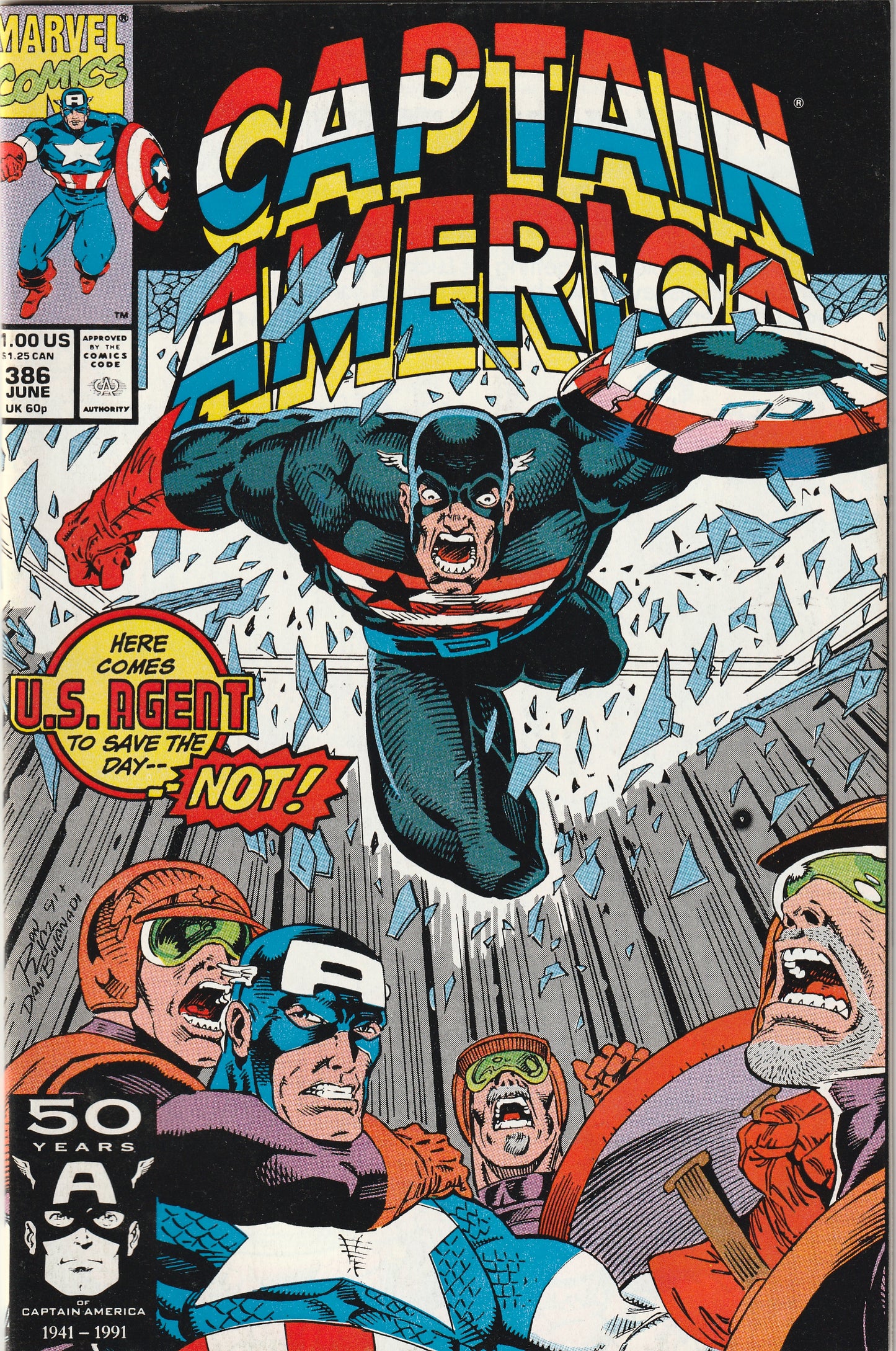 Captain America #386 (1991)