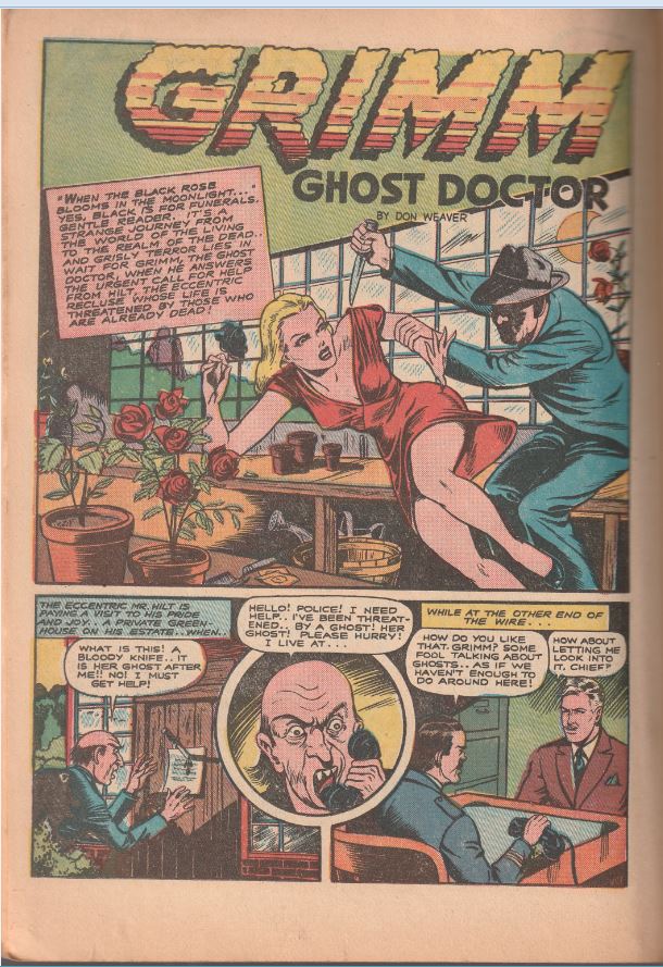 Bomber Comics #4 (1944-45)