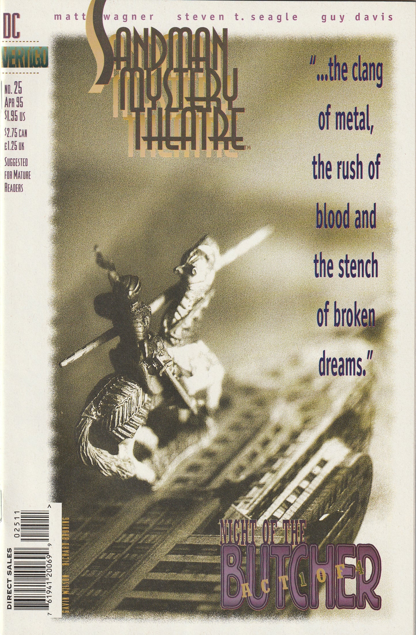 Sandman Mystery Theatre #25 (1995) - Matt Wagner