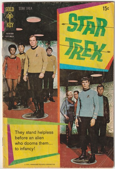 Star Trek #8 (1970) - Photo cover
