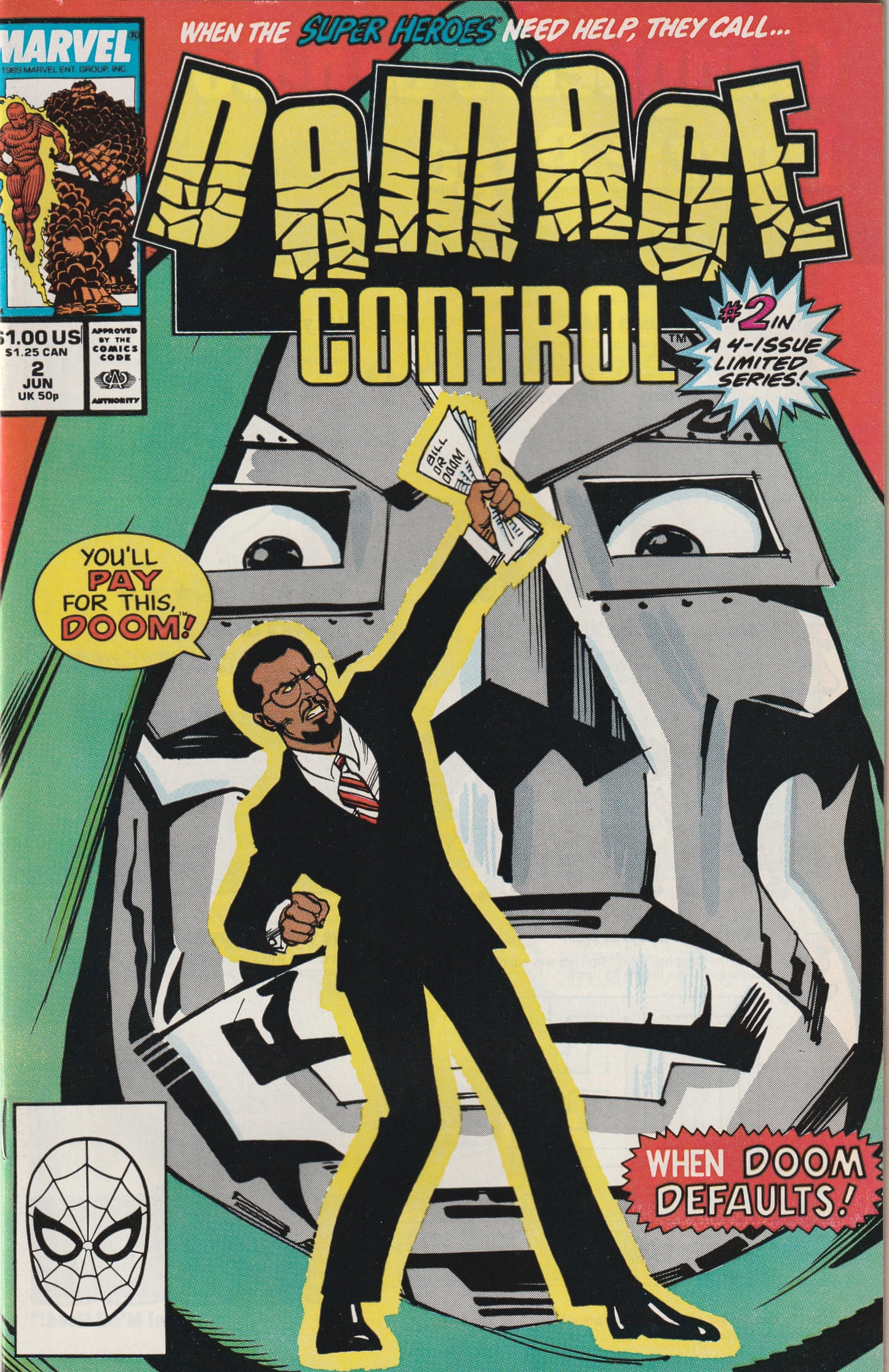 Damage Control #2 (Vol 2, 1989)
