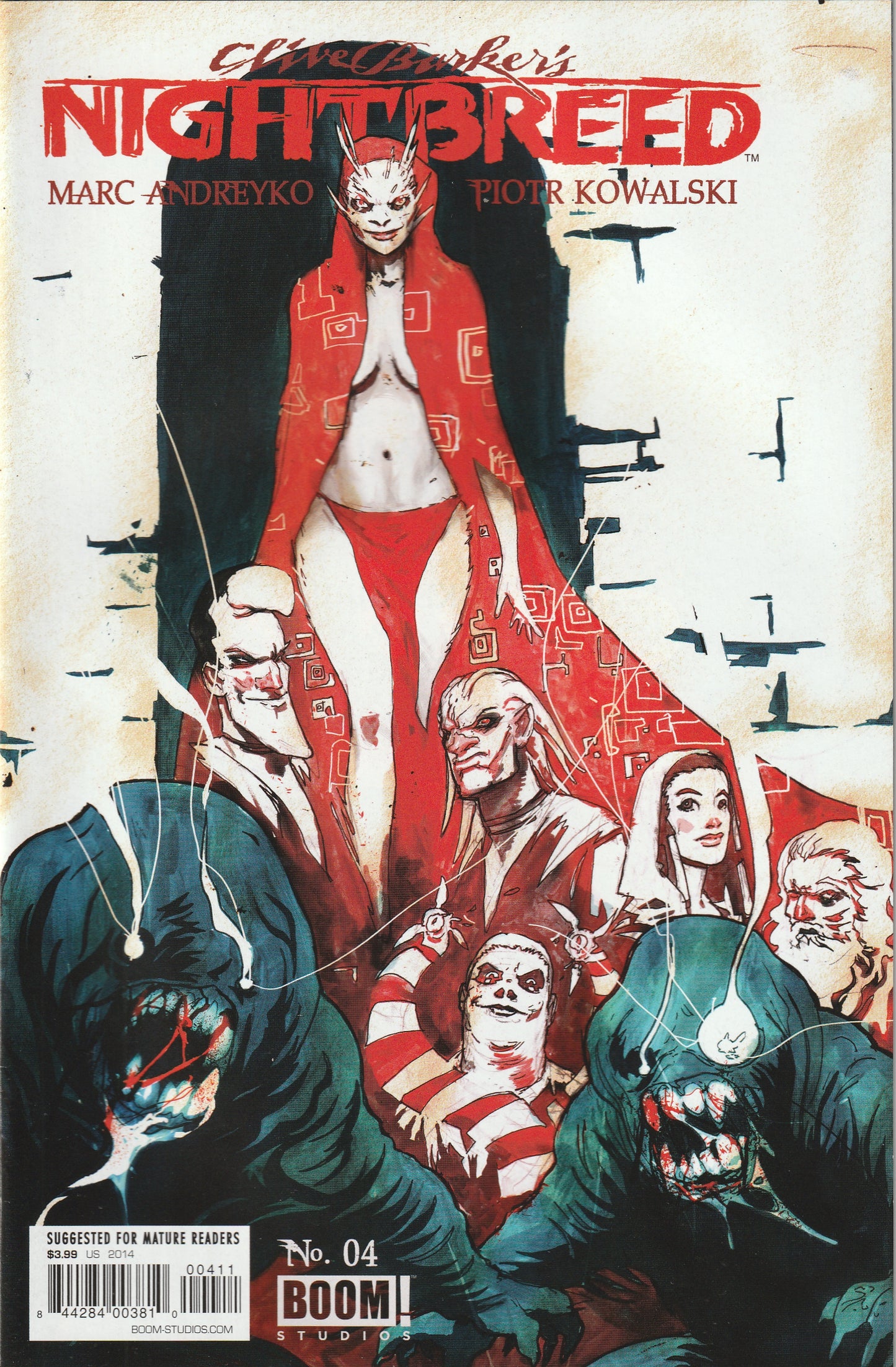 Clive Barker's Nightbreed #4 (2014)
