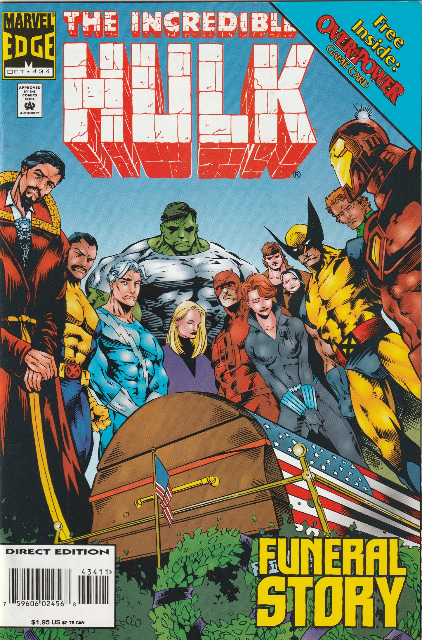 Incredible Hulk #434 (1995) - Funeral for Nick Fury