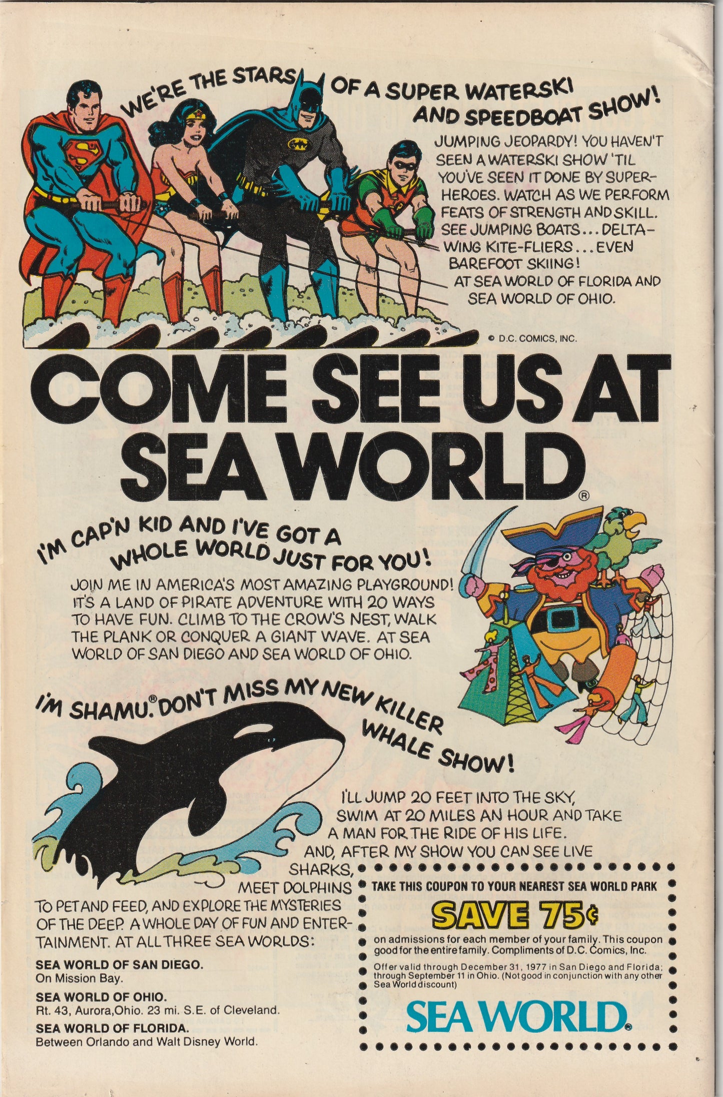 DC Special #29 (1977) Presents The Untold Origin of the Justice Society - Hitler cover