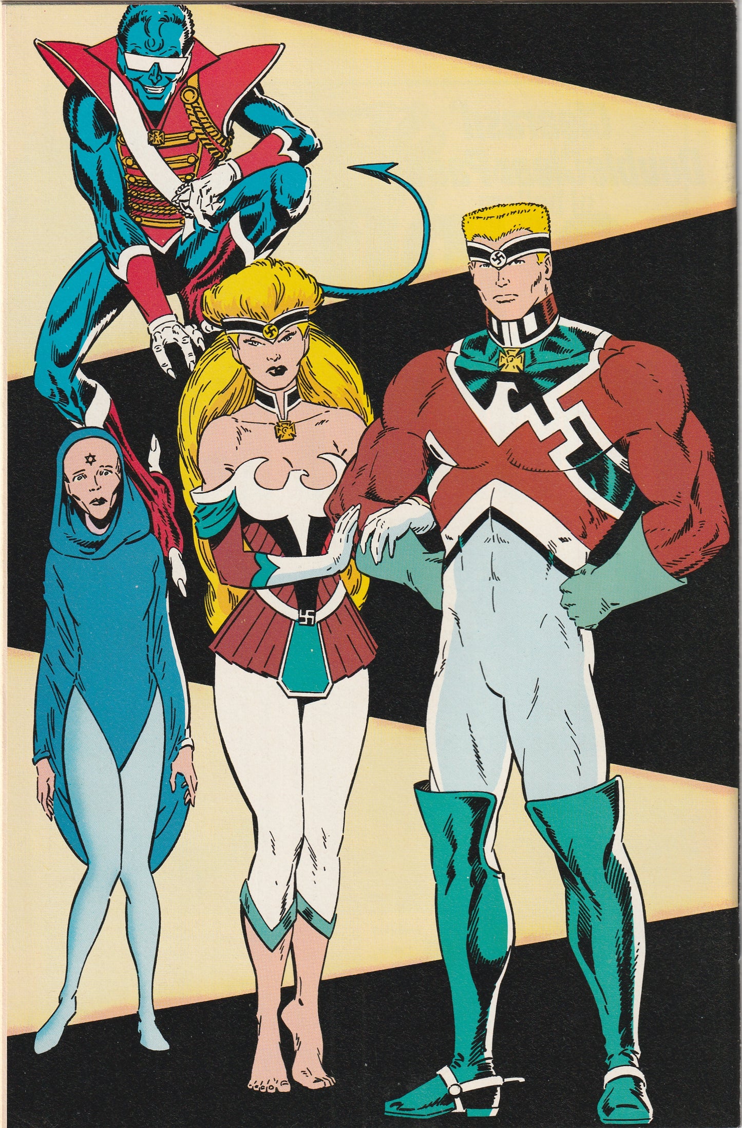 Excalibur #10 (1989) - Guest-starring Captain Britain