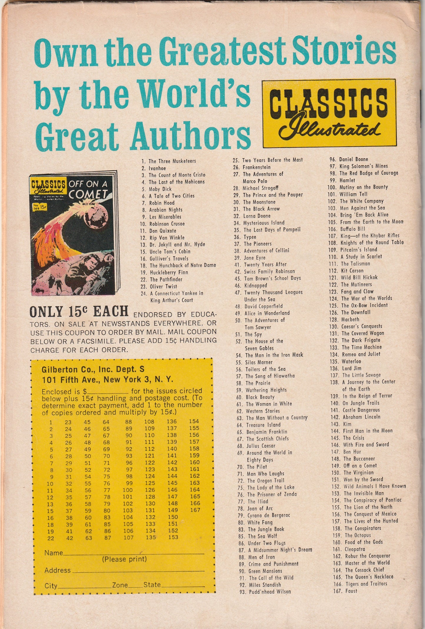 Classics Illustrated #24 - A Connecticut Yankee in King Arthur's Court (1967)