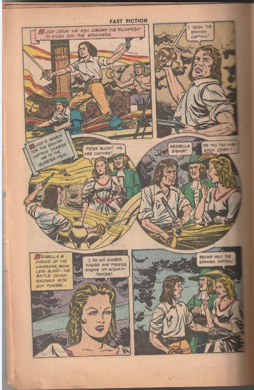 Stories by Famous Authors Illustrated #2 (1950) - Captain Blood