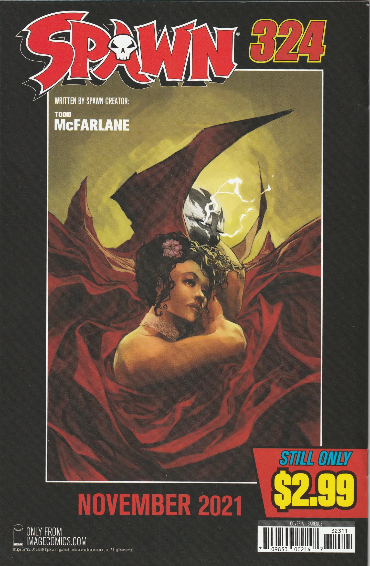 Spawn #323 (2021) - Cover A Bjorn Barends