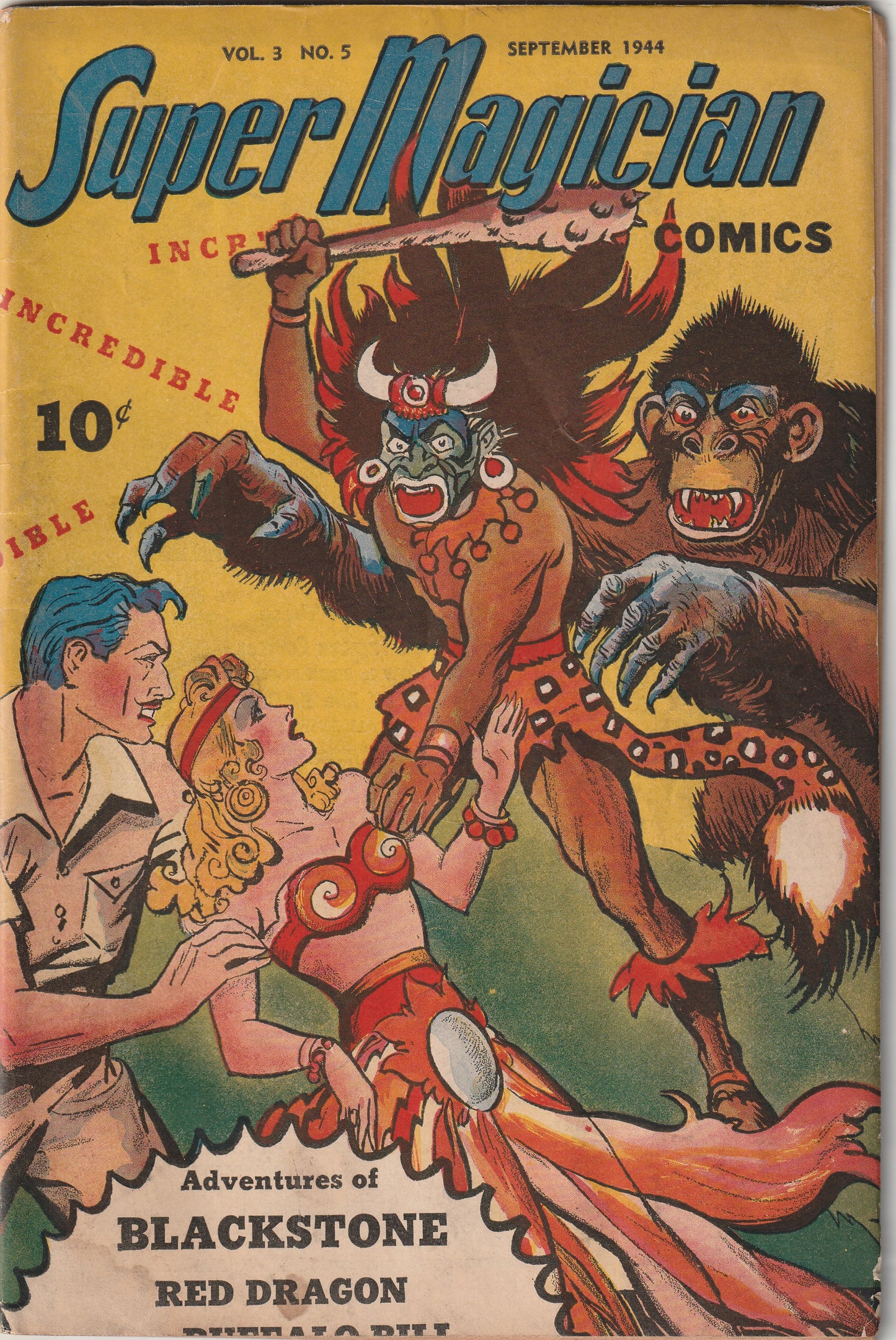 Super Magician Vol 3 #5 (1944) - Origin Mr. Twilight