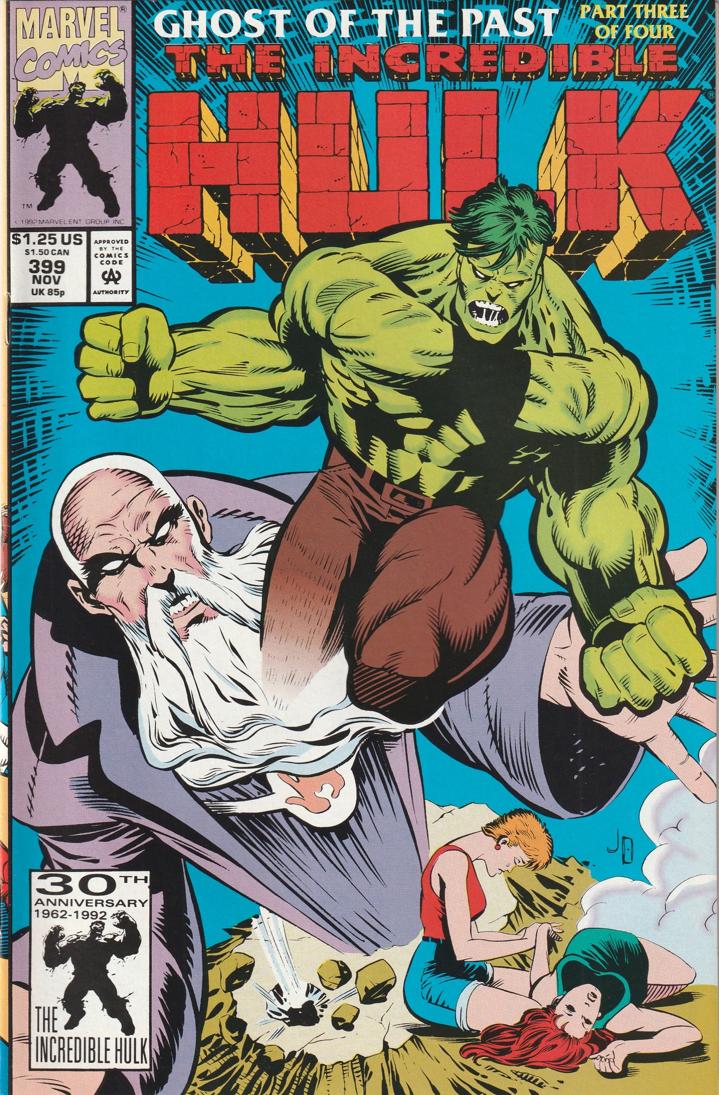 Incredible Hulk #397 (1992) - Dale Keown Cover Art