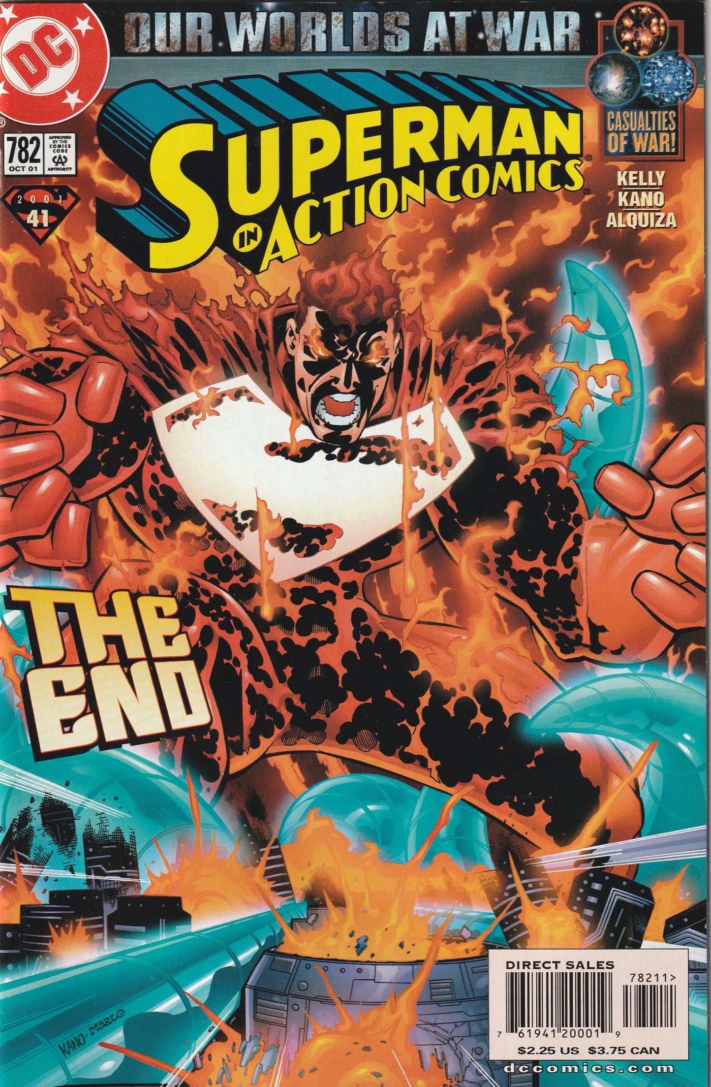 Action Comics #782 (2001) - Our Worlds at War