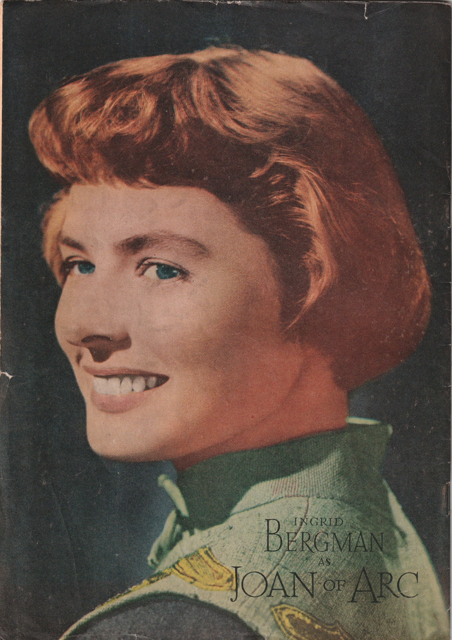 Joan of Arc / A-1 #21 (1949) - Movie adaptation, Ingrid Bergman photo cover